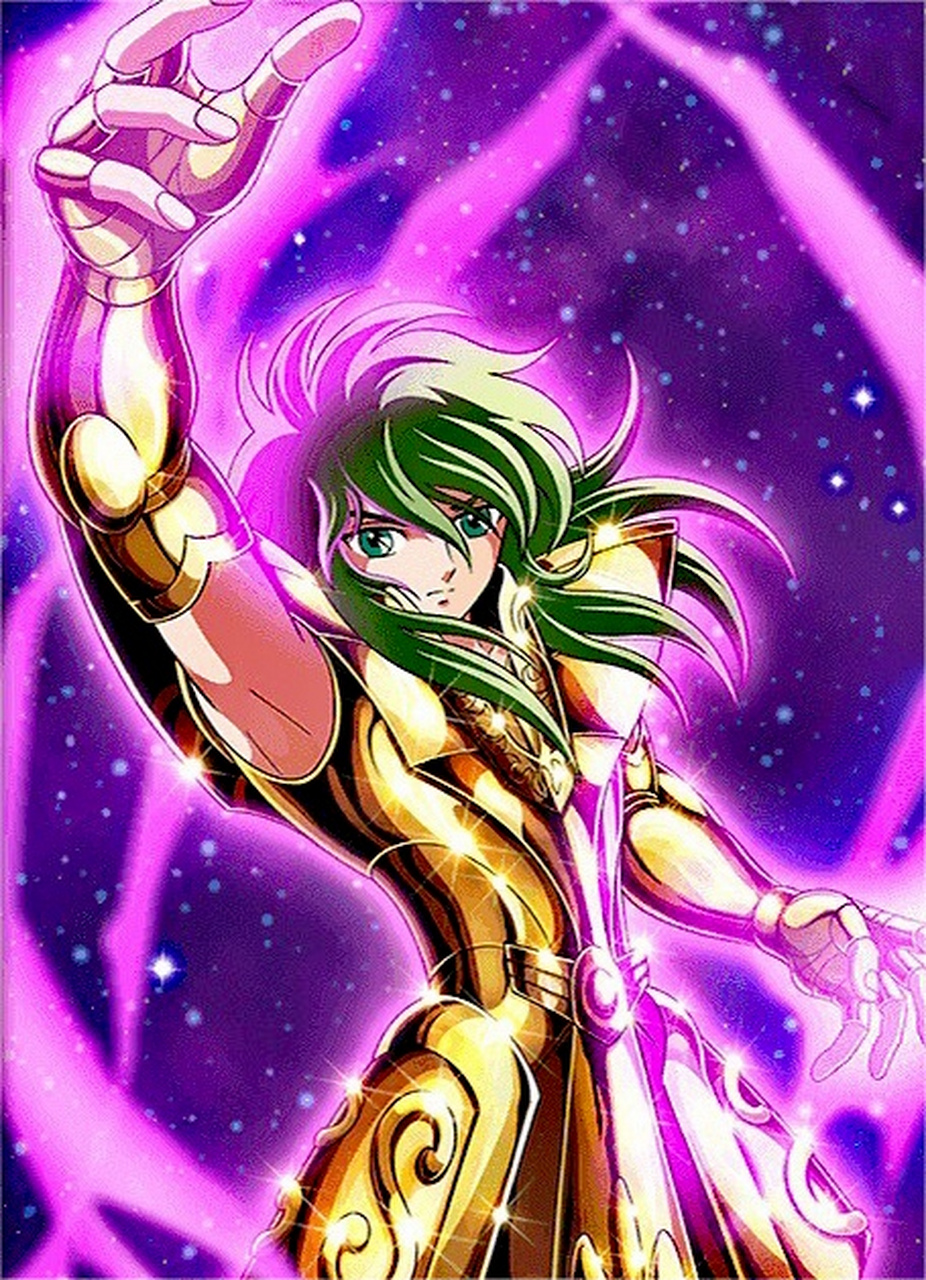 一组圣斗士星矢 仙女座 瞬 插画欣赏,按设定今天是他的生日.
