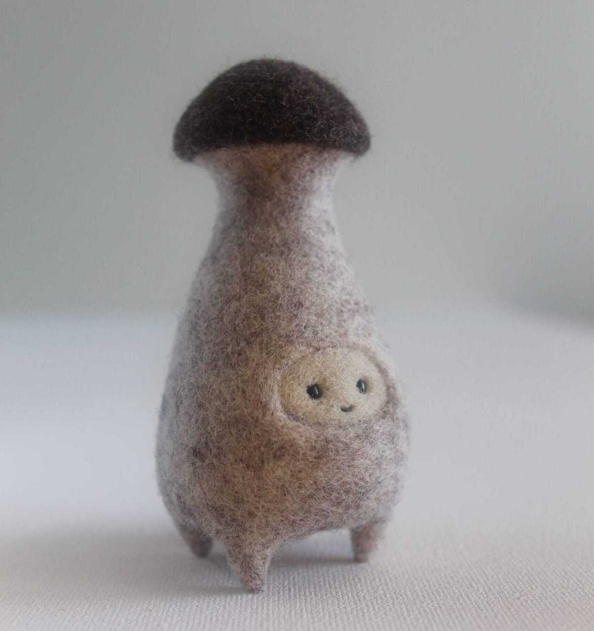 艺术家astasya shulyak羊毛毡工艺品欣赏,生动的塑造了各种可爱的动物