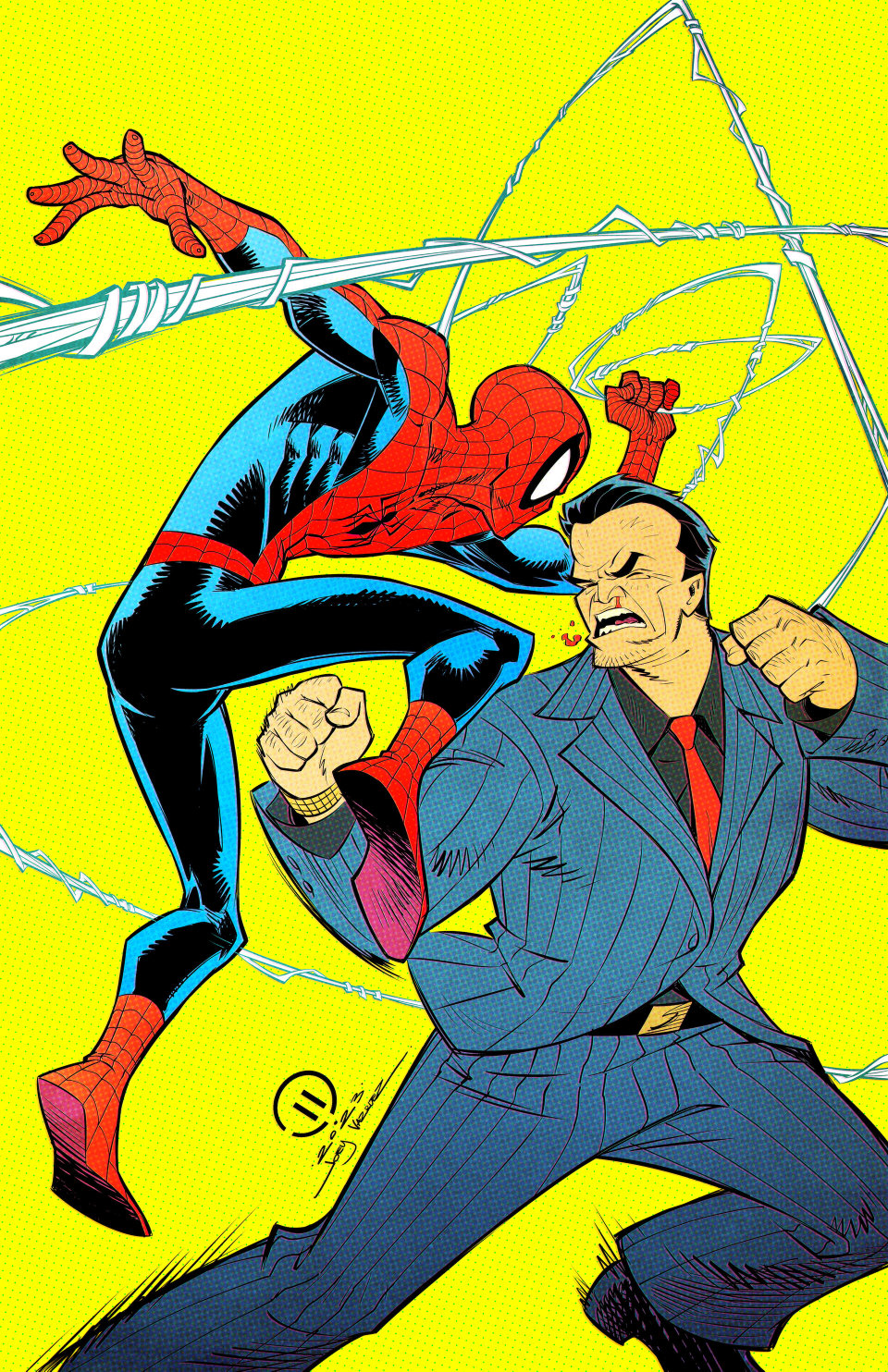 漫威艺术家joey vazquez超级英雄插画作品欣赏,用流畅的线条描绘了