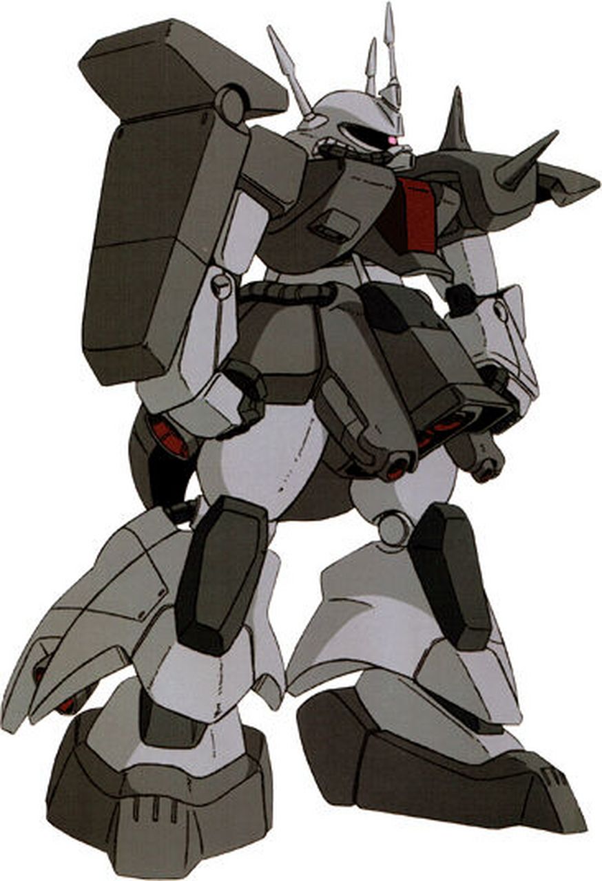 模型欣赏:机动战士高达 amx-011 扎古iii,by rgm79or,附设定图.