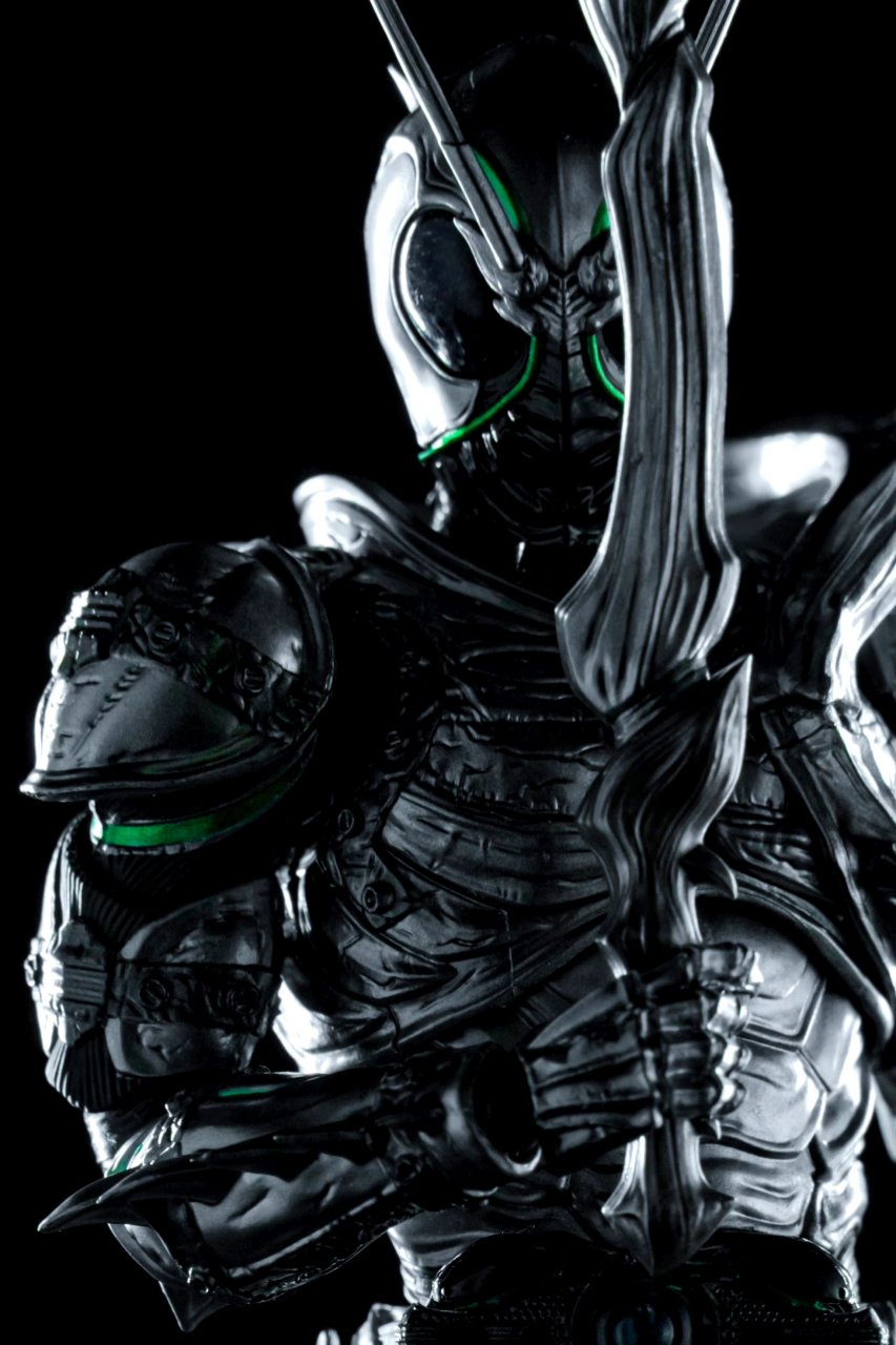 模型欣赏:shf 假面骑士 影月,by 鬼笑言.#动漫# #模型# #假面骑士