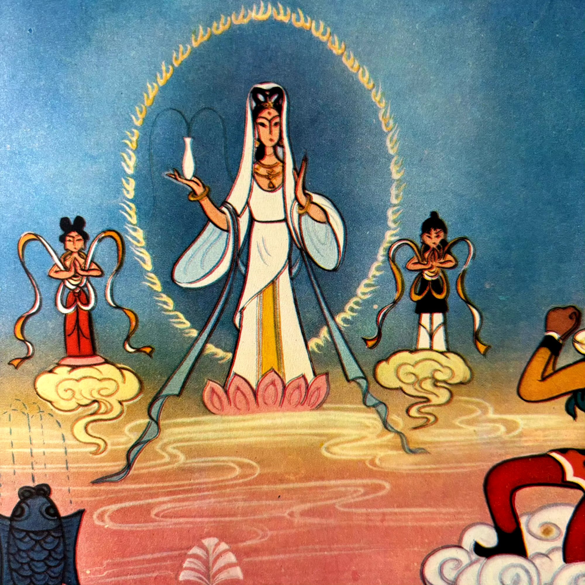 分享一组老版动画《西游记》剧照,悟空在大闹天宫时毁天灭地,后来取经