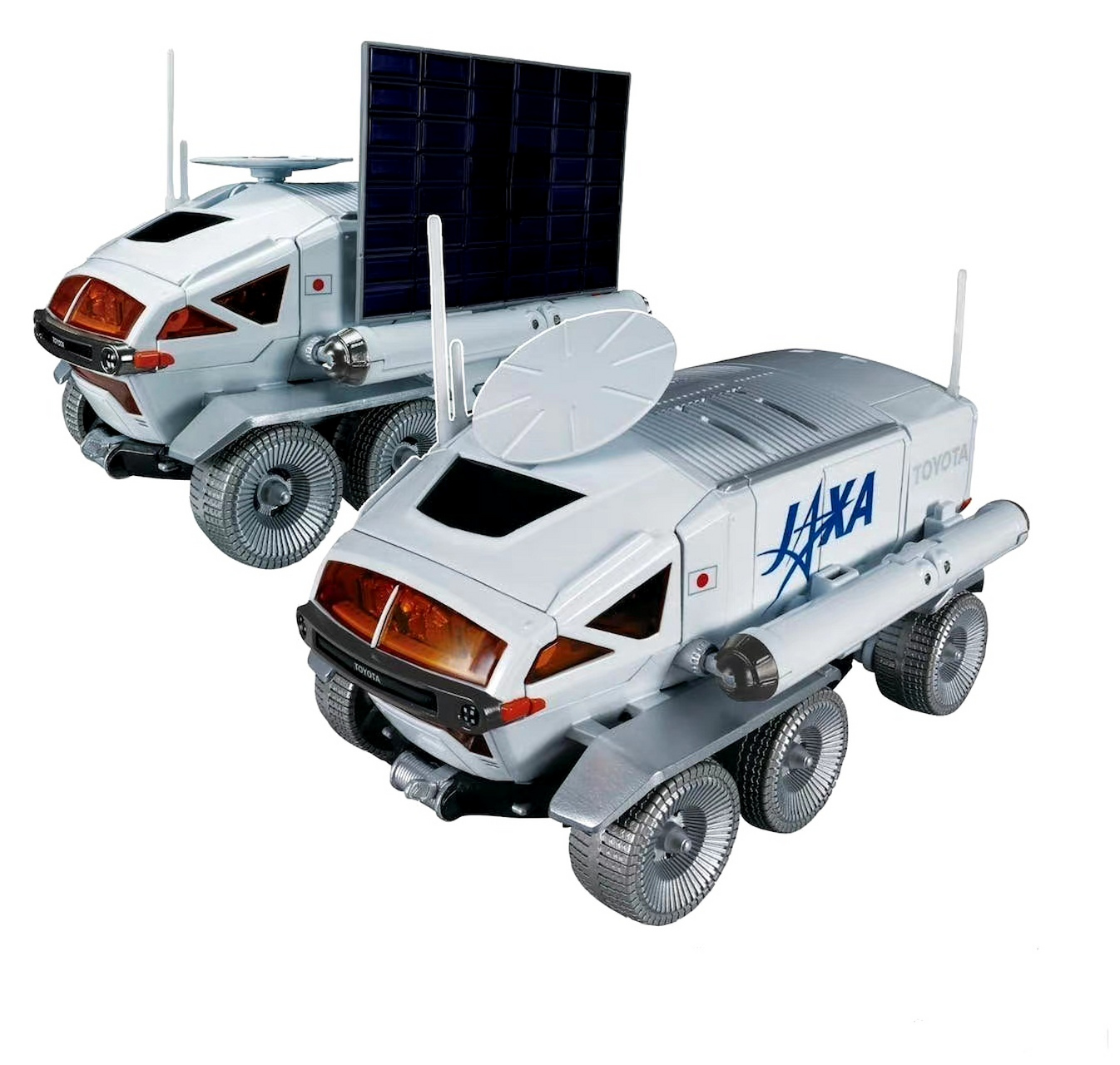 模型欣赏:takara tomy 变形金刚联名 月球车 擎天柱.