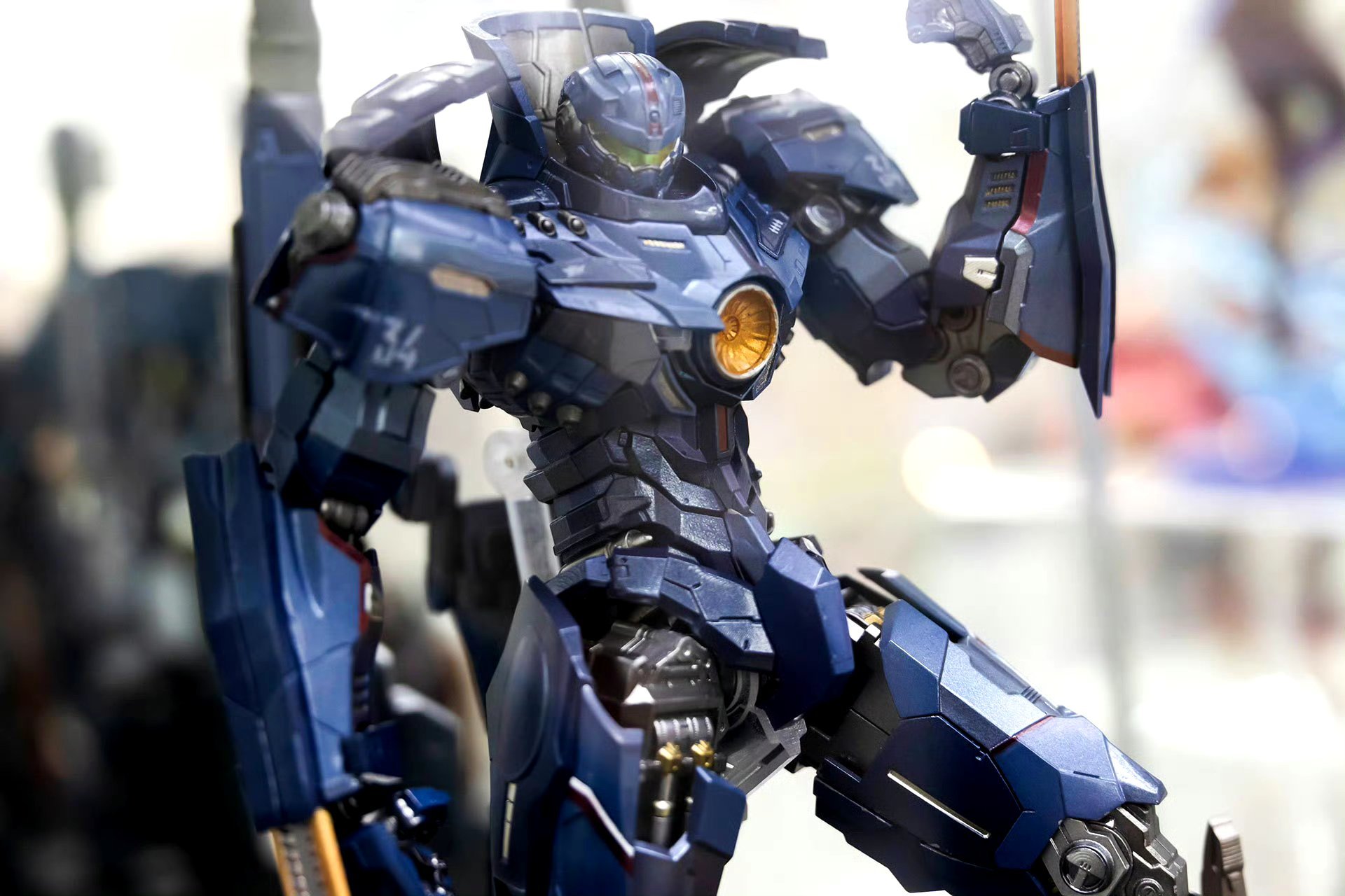 模型欣赏:flame toys 铁机巧 环太平洋 危险流浪者 实物展示.