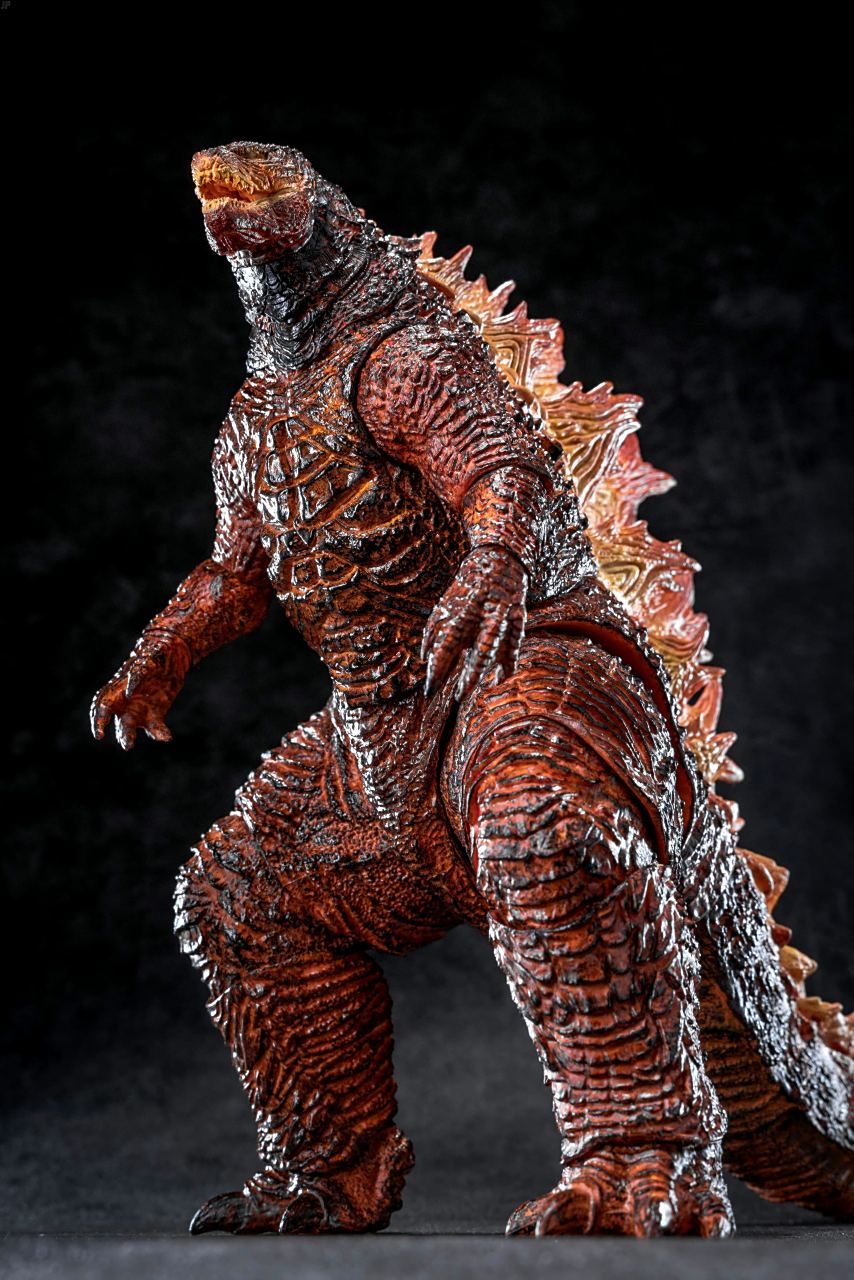 模型欣赏:海雅 哥斯拉怪兽之王 红莲哥斯拉,by junepop.