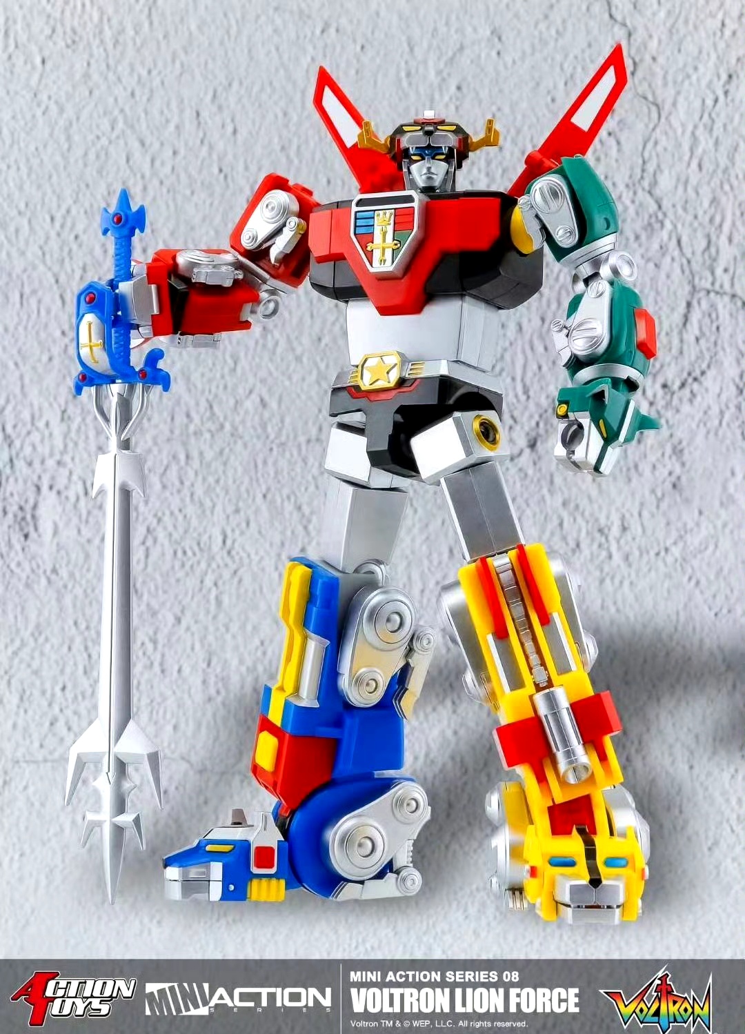 模型欣赏:action toys mini action 成品模型 金刚战神百兽王