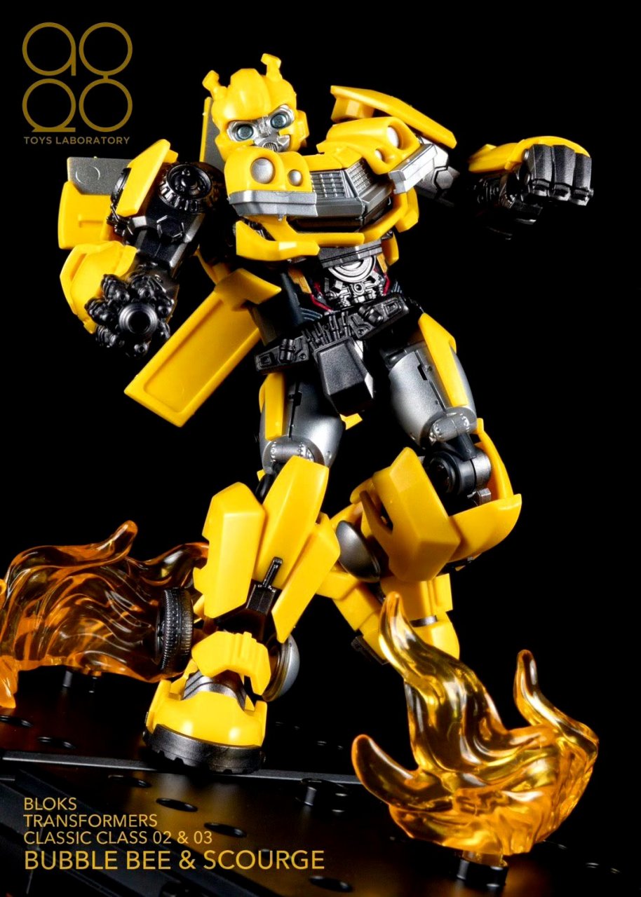 模型欣赏:布鲁可积木人 超越版 变形金刚7 天灾与大黄蜂,by 928_toys
