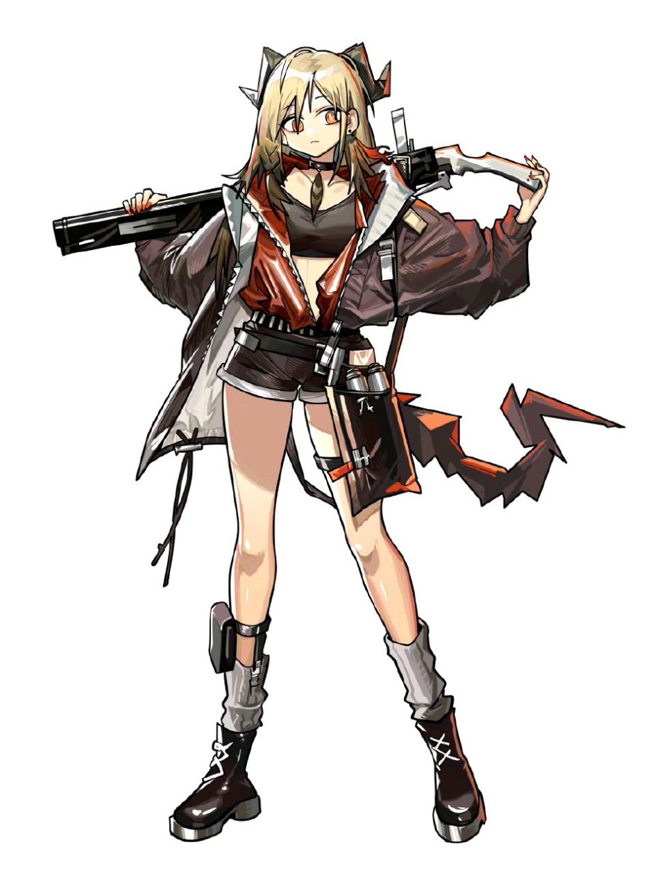 一组明日方舟人物插画欣赏,都是和莱茵生命有关.