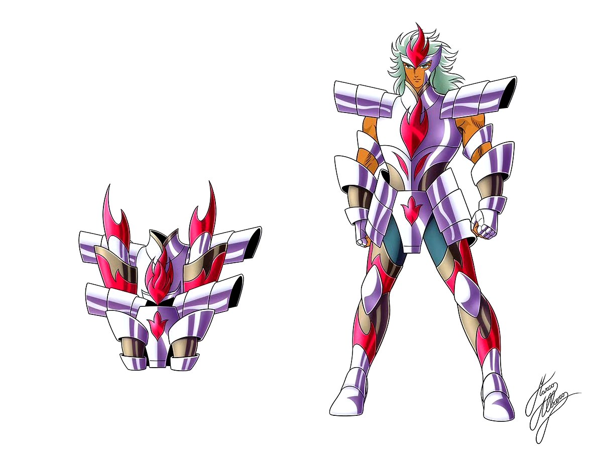 天炉座 白银圣斗士 卓治(一辉师傅古路迪) 出自圣斗