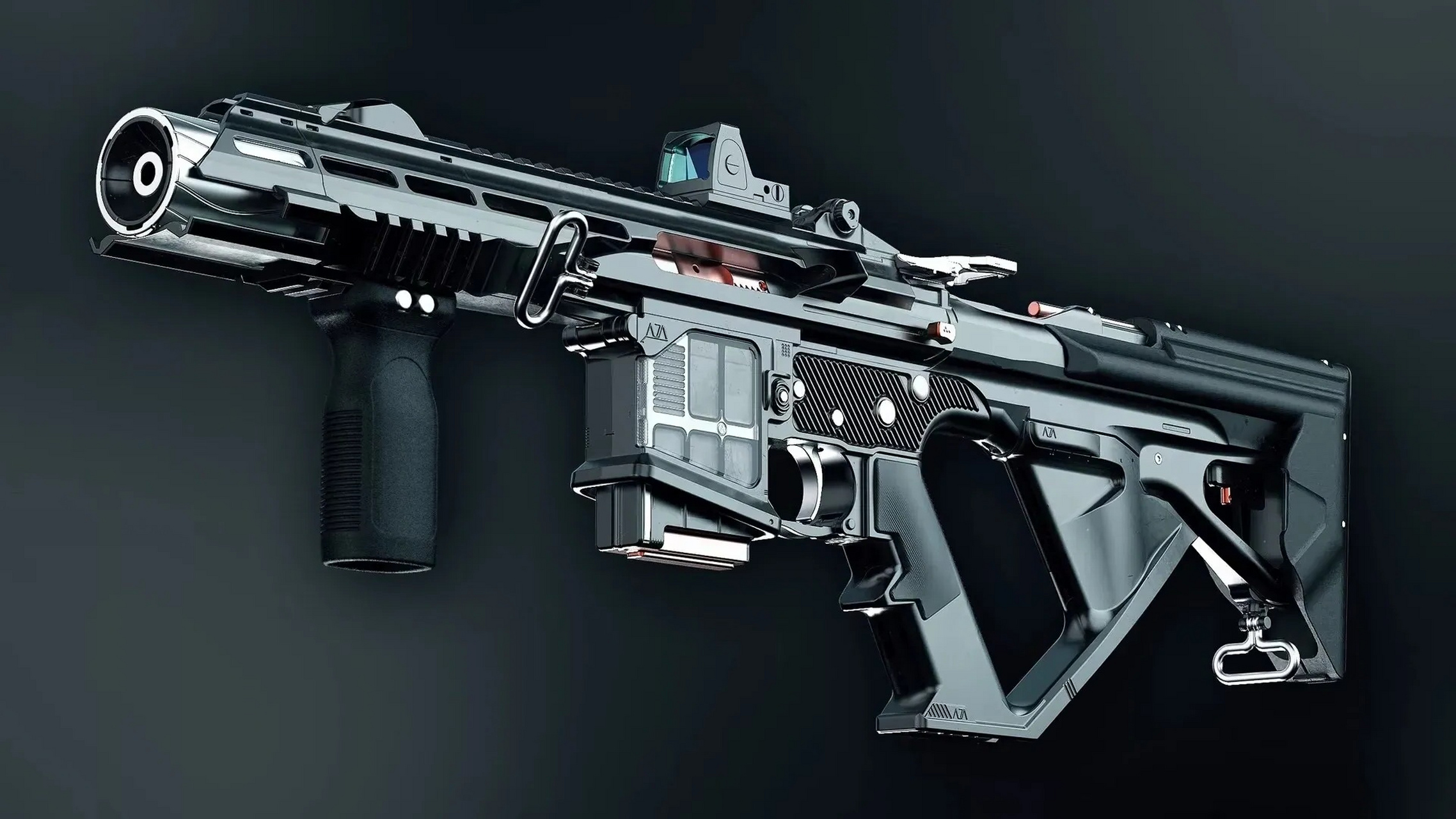 一组未来风格的武器设计欣赏,使用的科技不同,外形也不同.