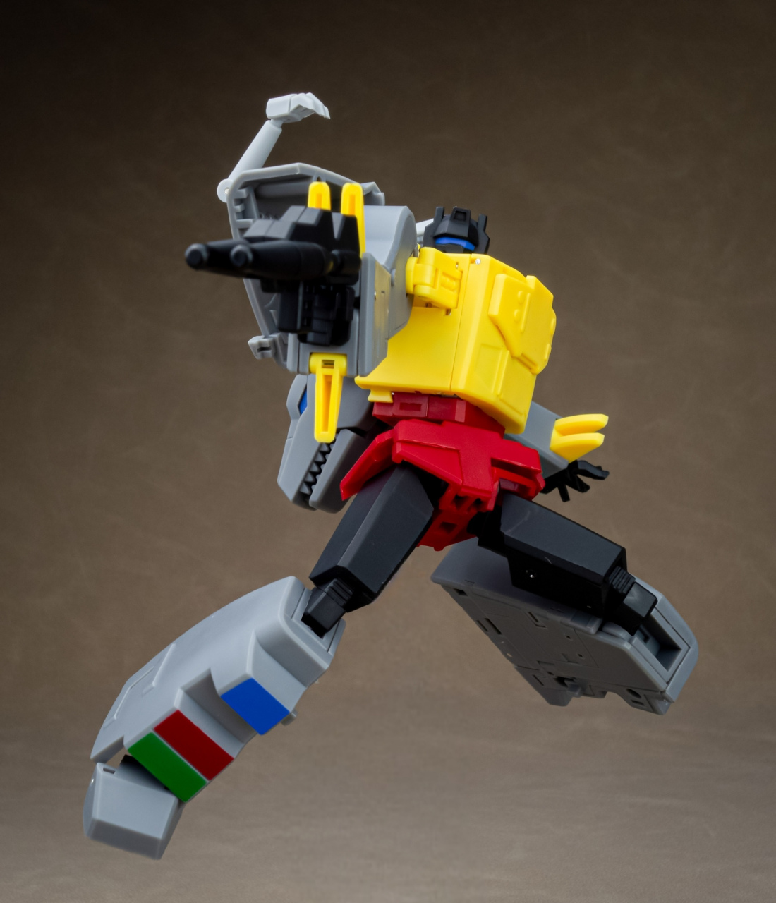 模型欣赏:魔方 ms-toys 变形金刚 机器恐龙 钢锁,角色出自同名动画,由