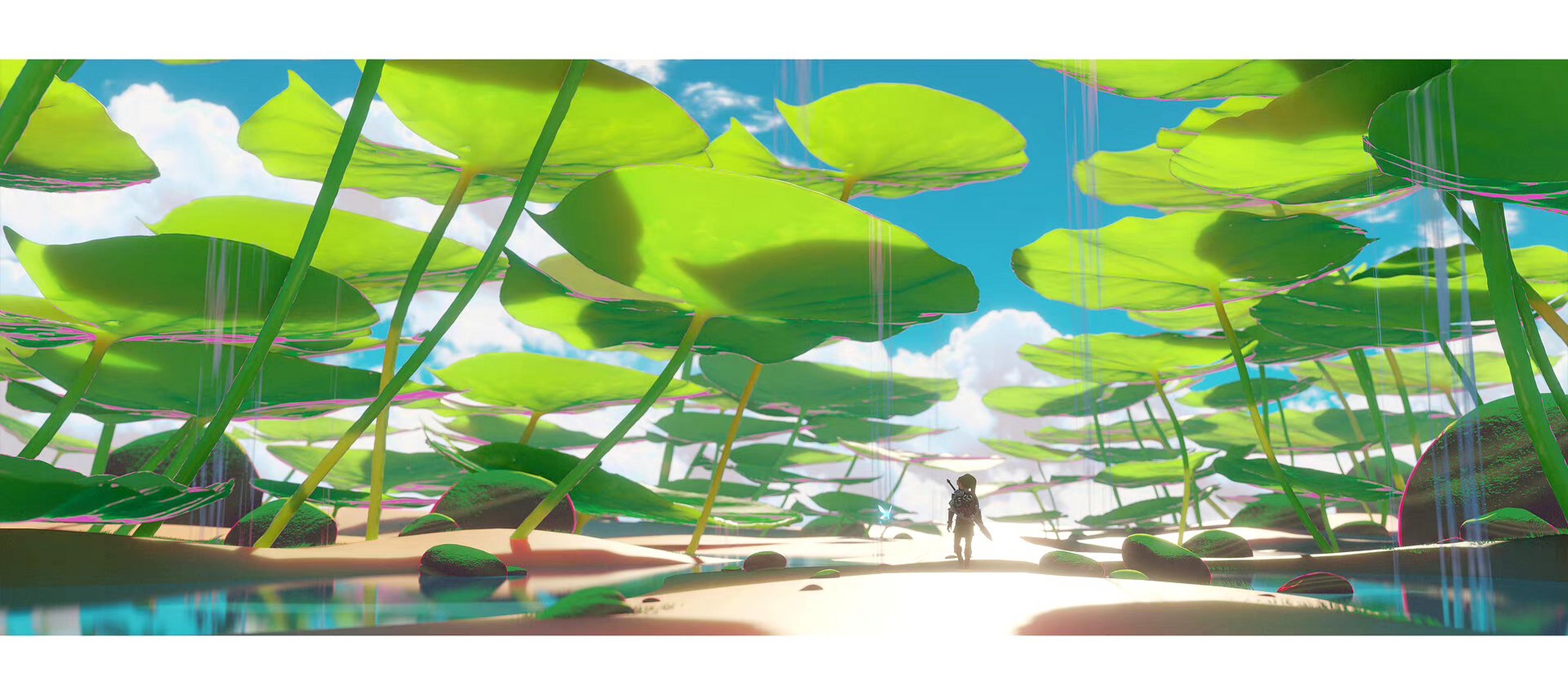 一组异界奇幻插画欣赏,展现了绝美的风景,by robin tran.