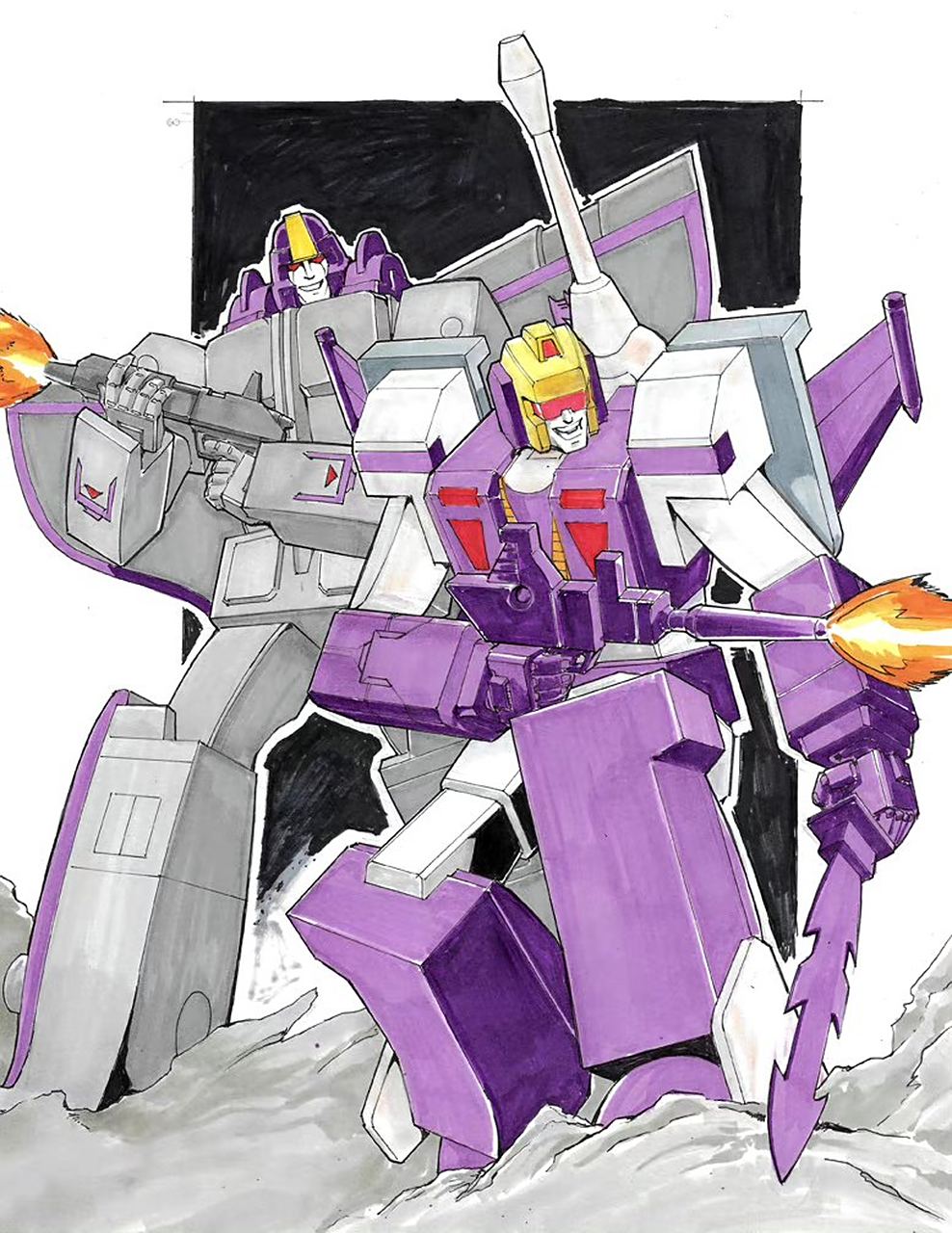 idw画师andrew griffith动漫插画作品欣赏,以变形金刚和x战警为主.