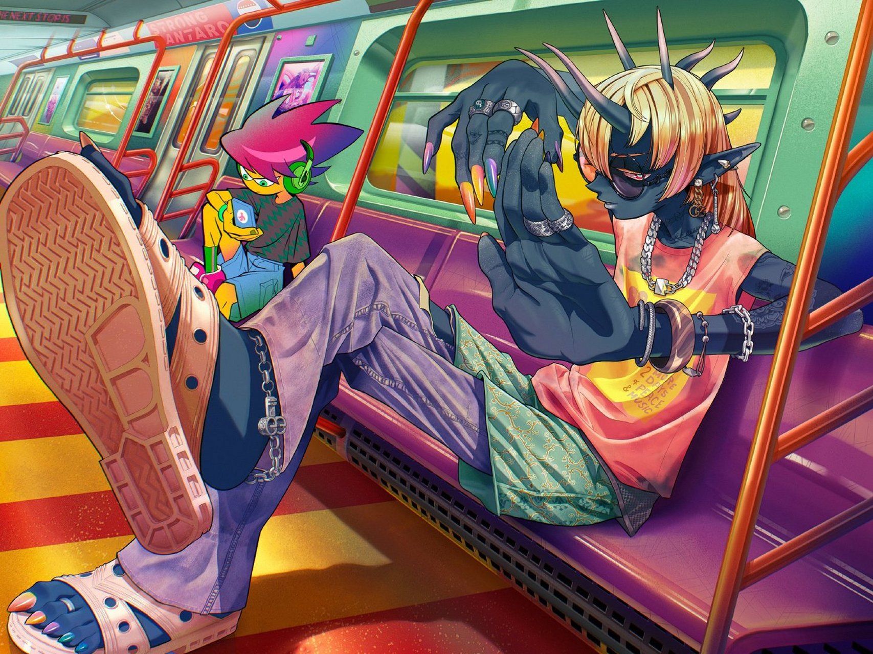 动漫# #插画# #二次元