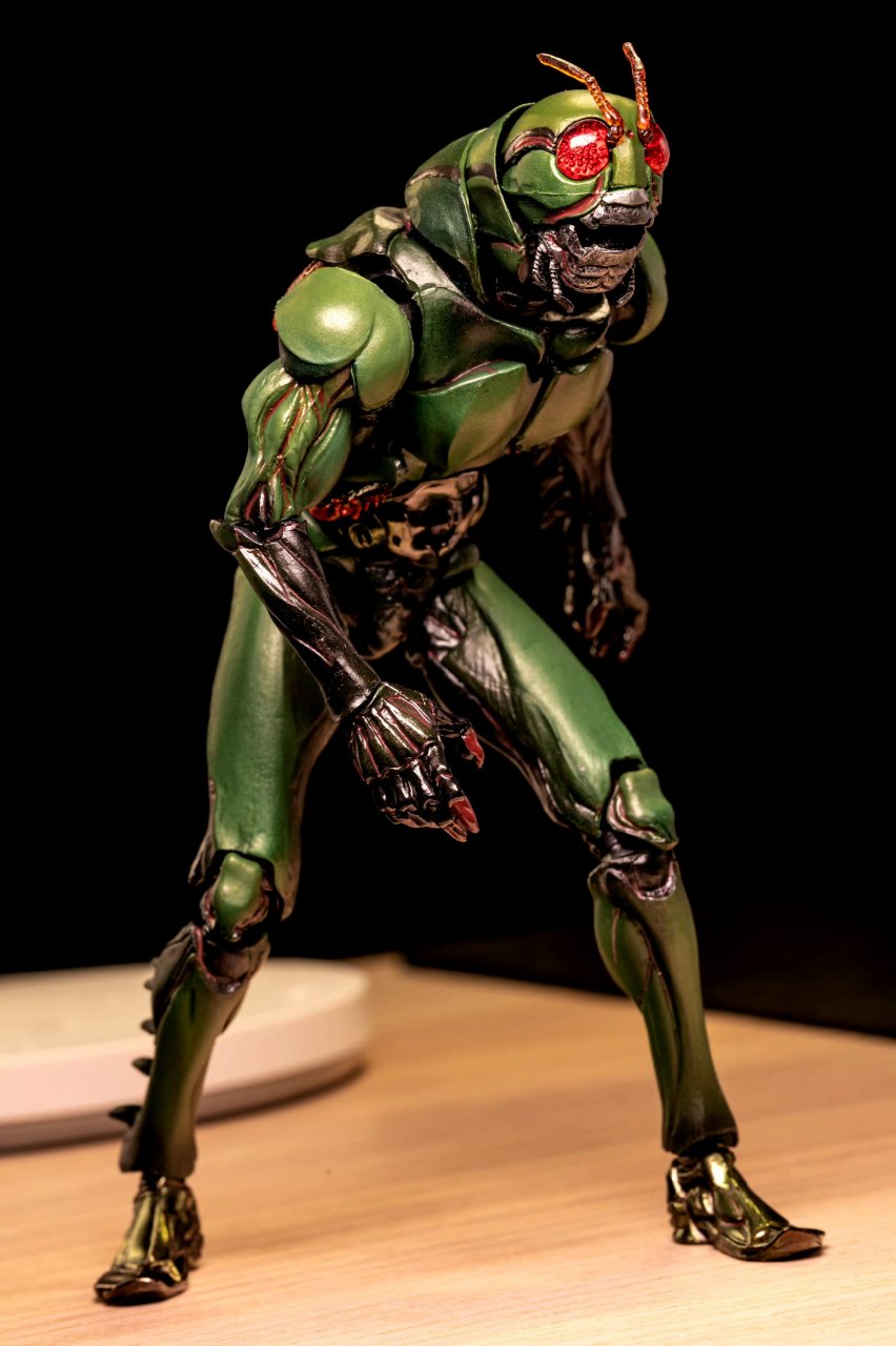 模型欣赏:sic 假面骑士 black,by moon rock.