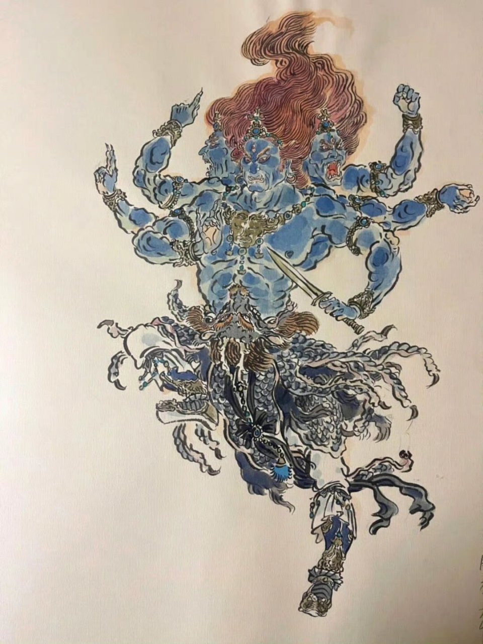 李云中老师为《封神》创作的殷郊造型概念设计.