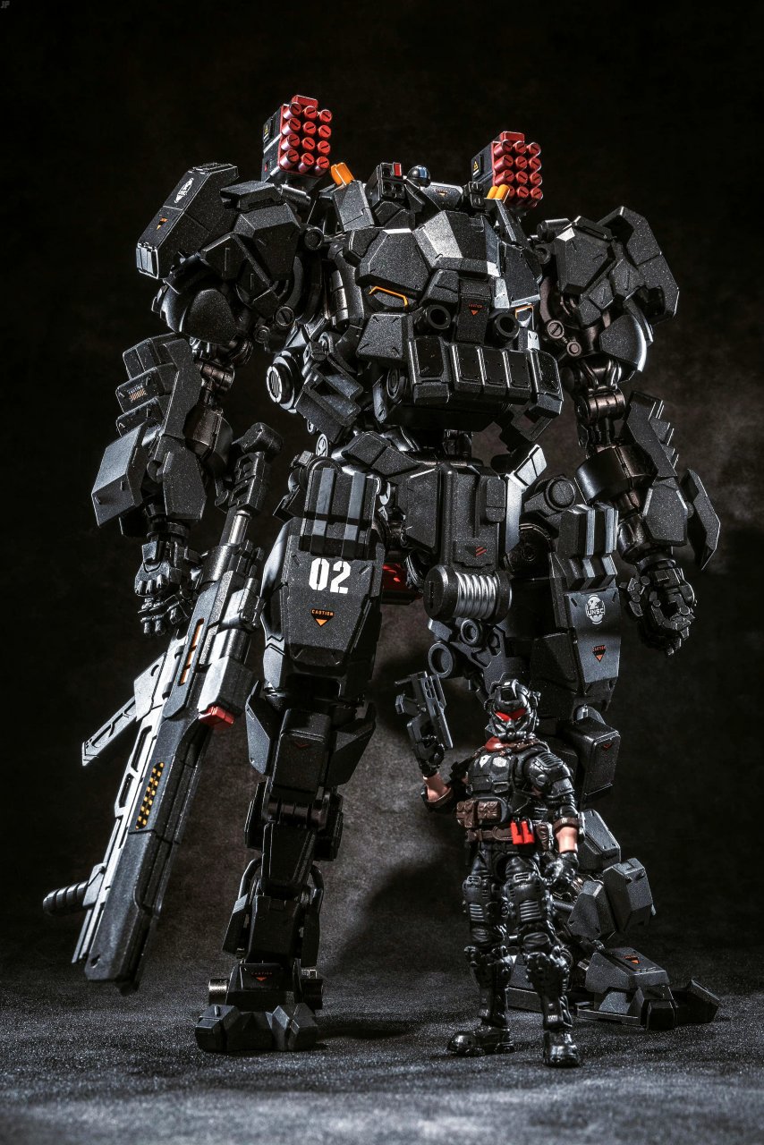 模型欣赏:暗源 战星辰 暴君机甲2.0,by junepop.