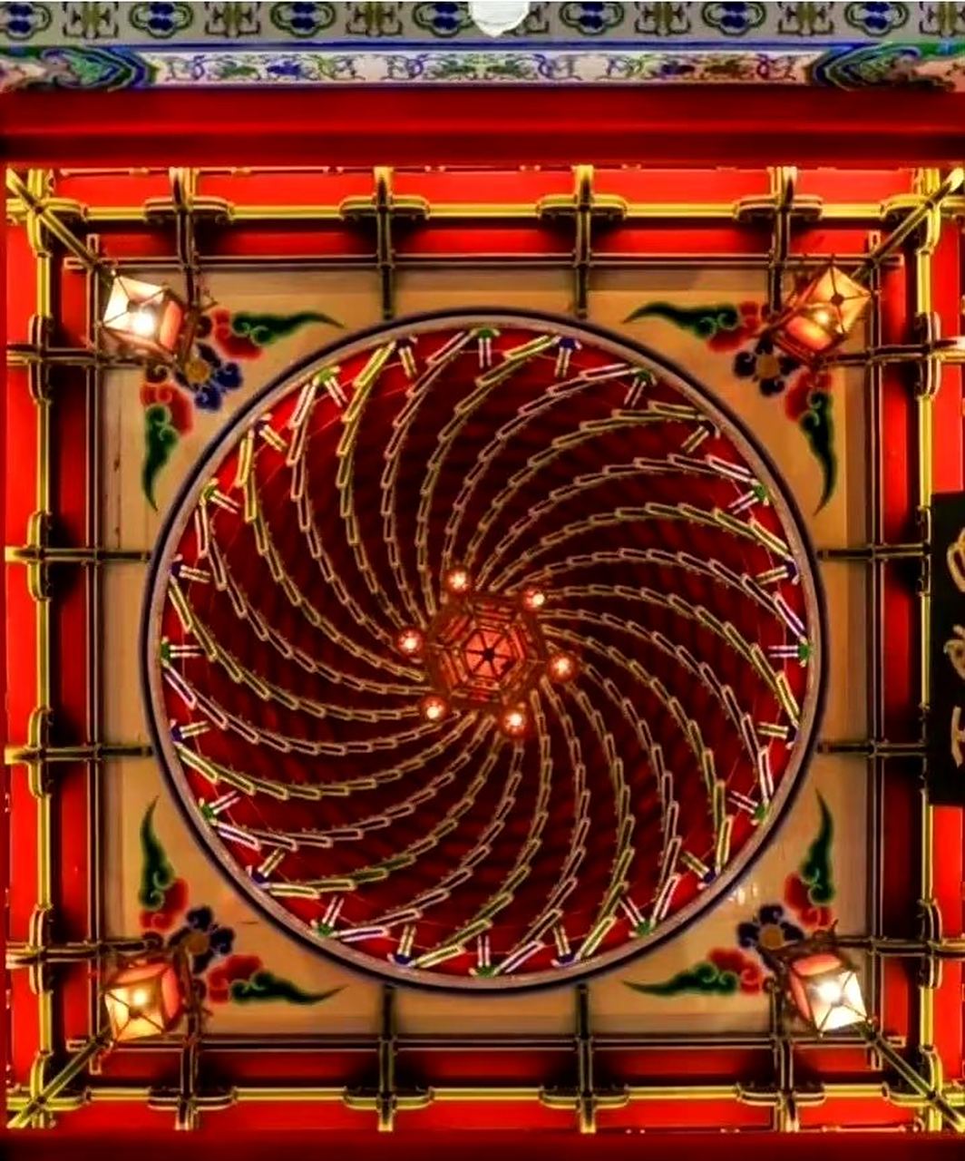 中国古代建筑精美雕刻天花板欣赏,by 微禾建筑 676767.