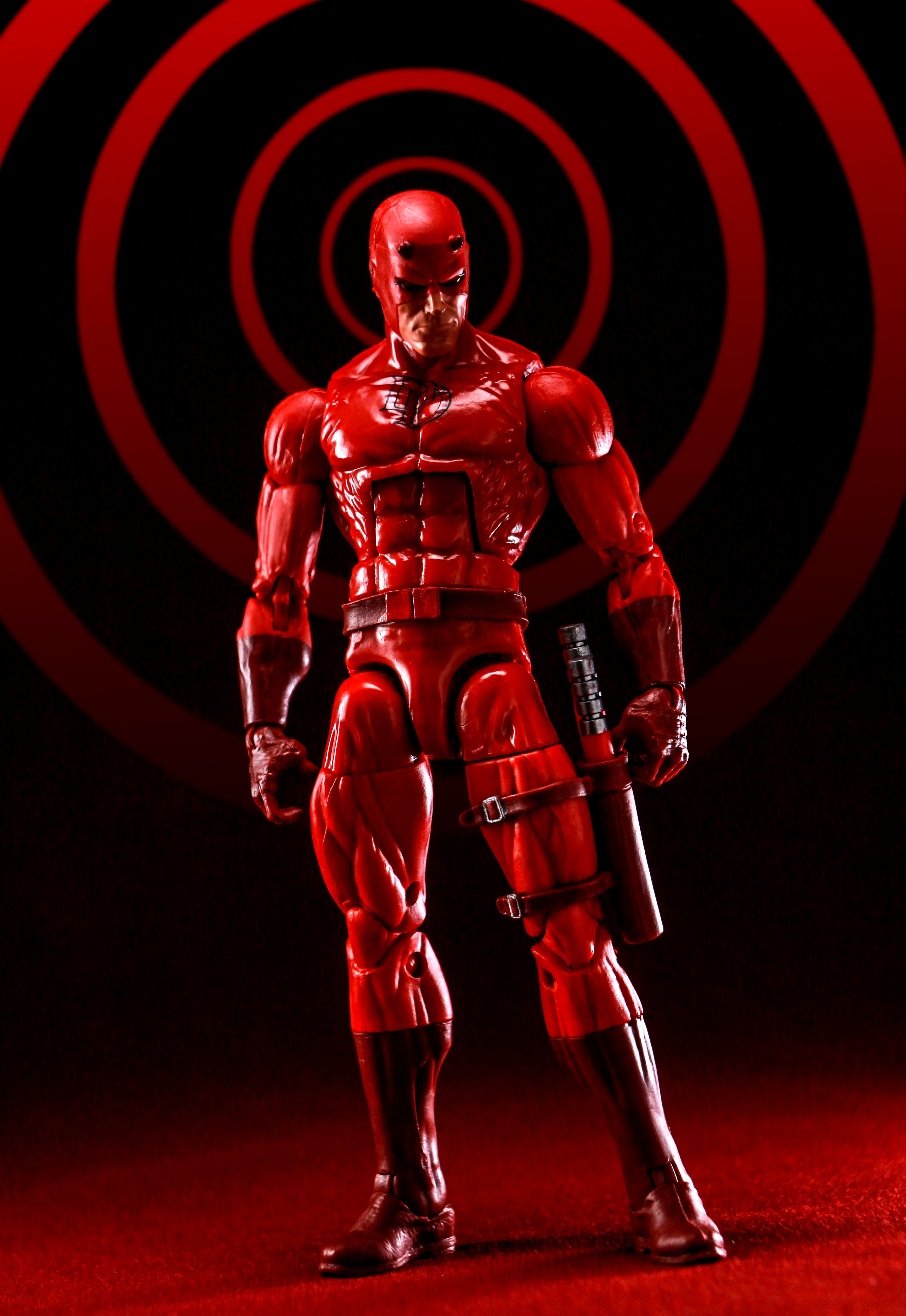 模型欣赏marvel legends 捍卫者四人套 夜魔侠采用了巴基美队老素体