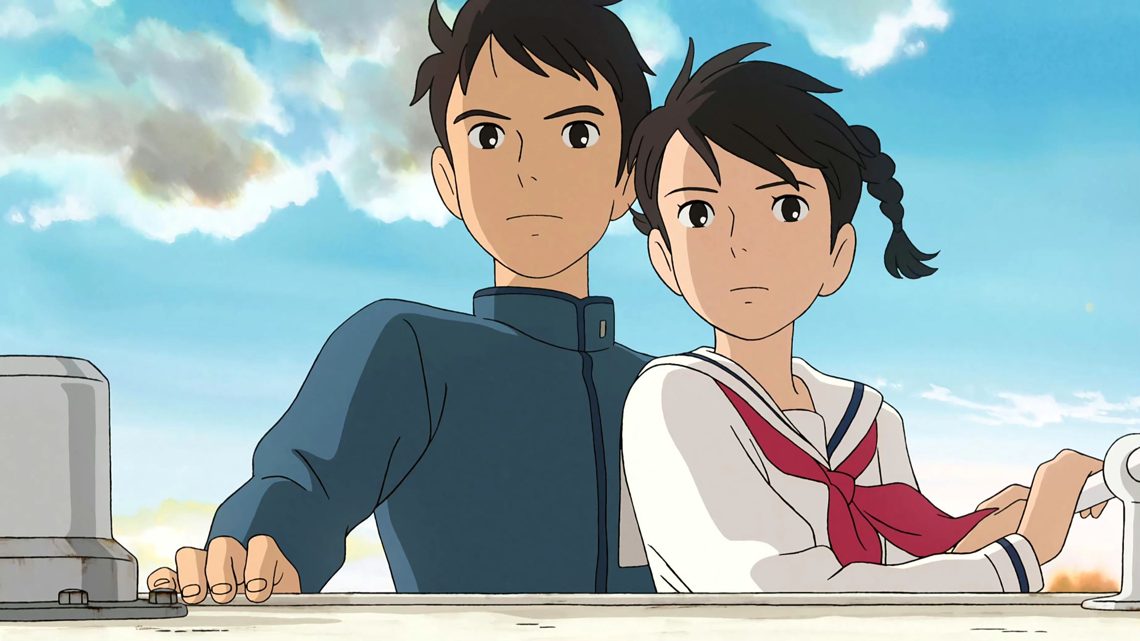 吉卜力动画电影《虞美人盛开的山坡》剧照欣赏,每一幅都是少年青春的