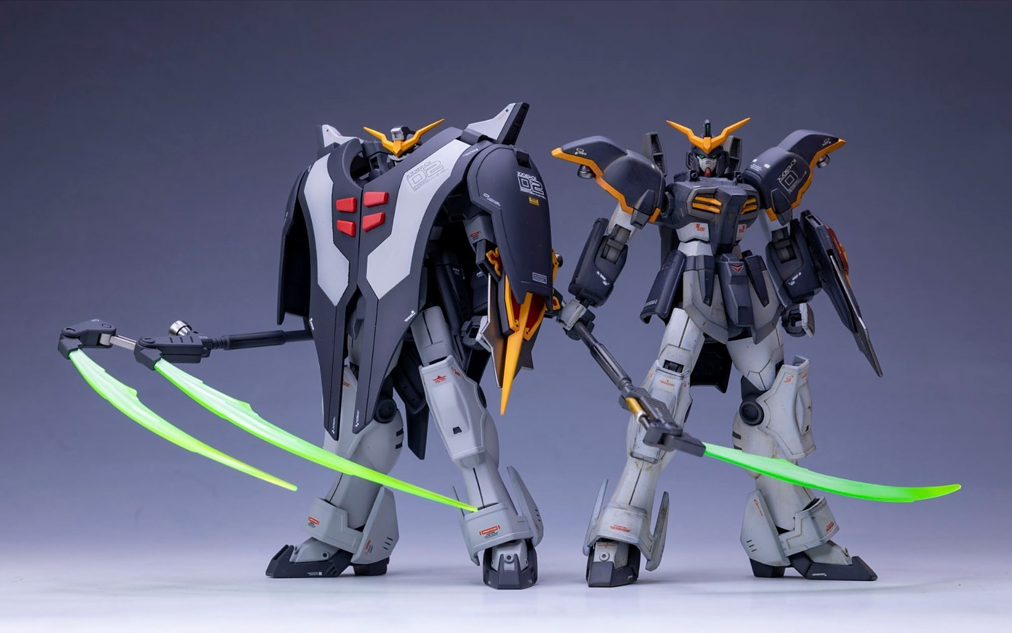 模型欣赏:机动战士高达w hg 地狱死神高达,by 南方的东北佬.