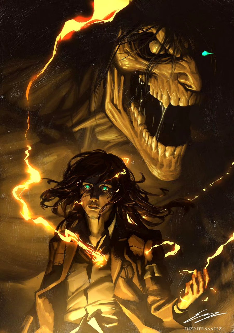 画师enzo fernandez动漫角色作品欣赏,画风华丽精致,人物动感十足.