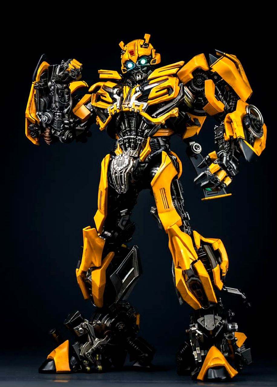 模型欣赏:threezero 《变形金刚5 最后的骑士》大黄蜂,by lam闻风