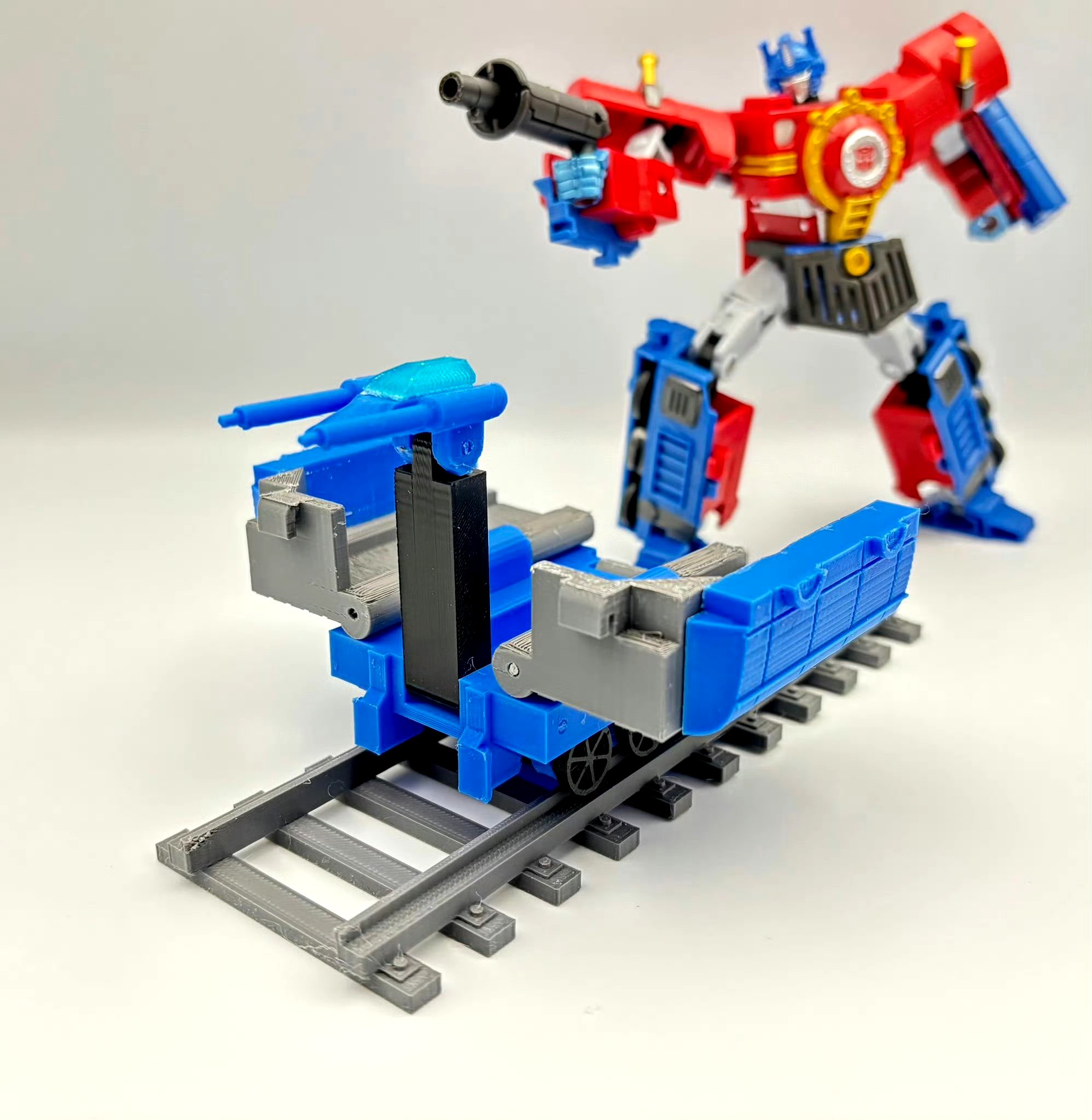 模型欣赏:变形金刚 时间线系列 timelines 钢铁之心 擎天柱 3d打印