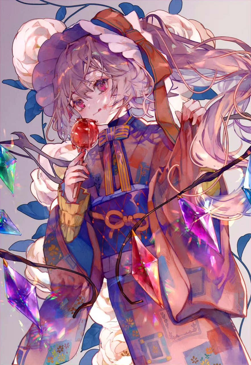 一组动漫角色插画欣赏,保持了可爱华丽的风格,by tya