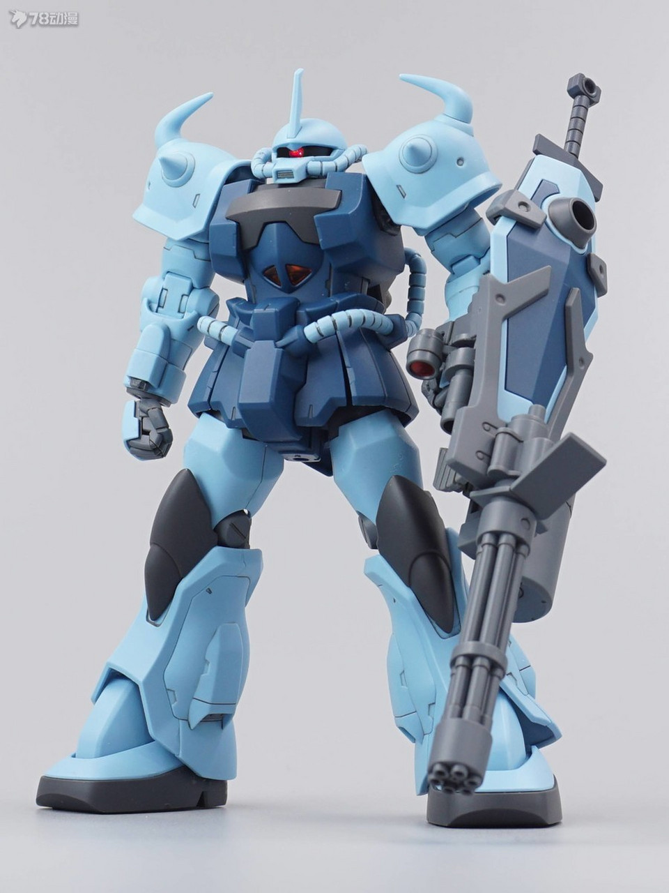 达人制作:机动战士高达08ms小队hguc 老虎特装型.