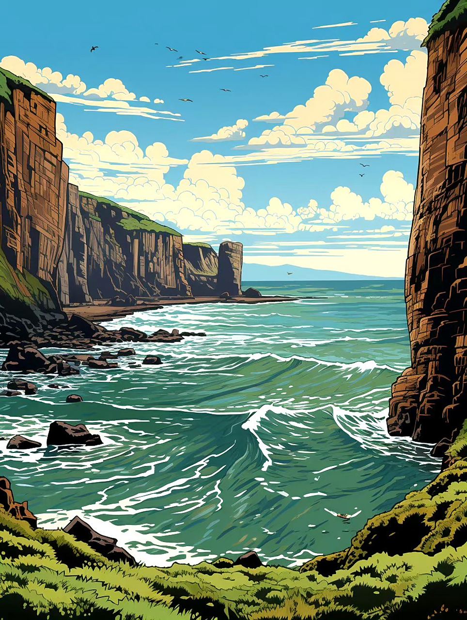 动漫# #插画# #二次元