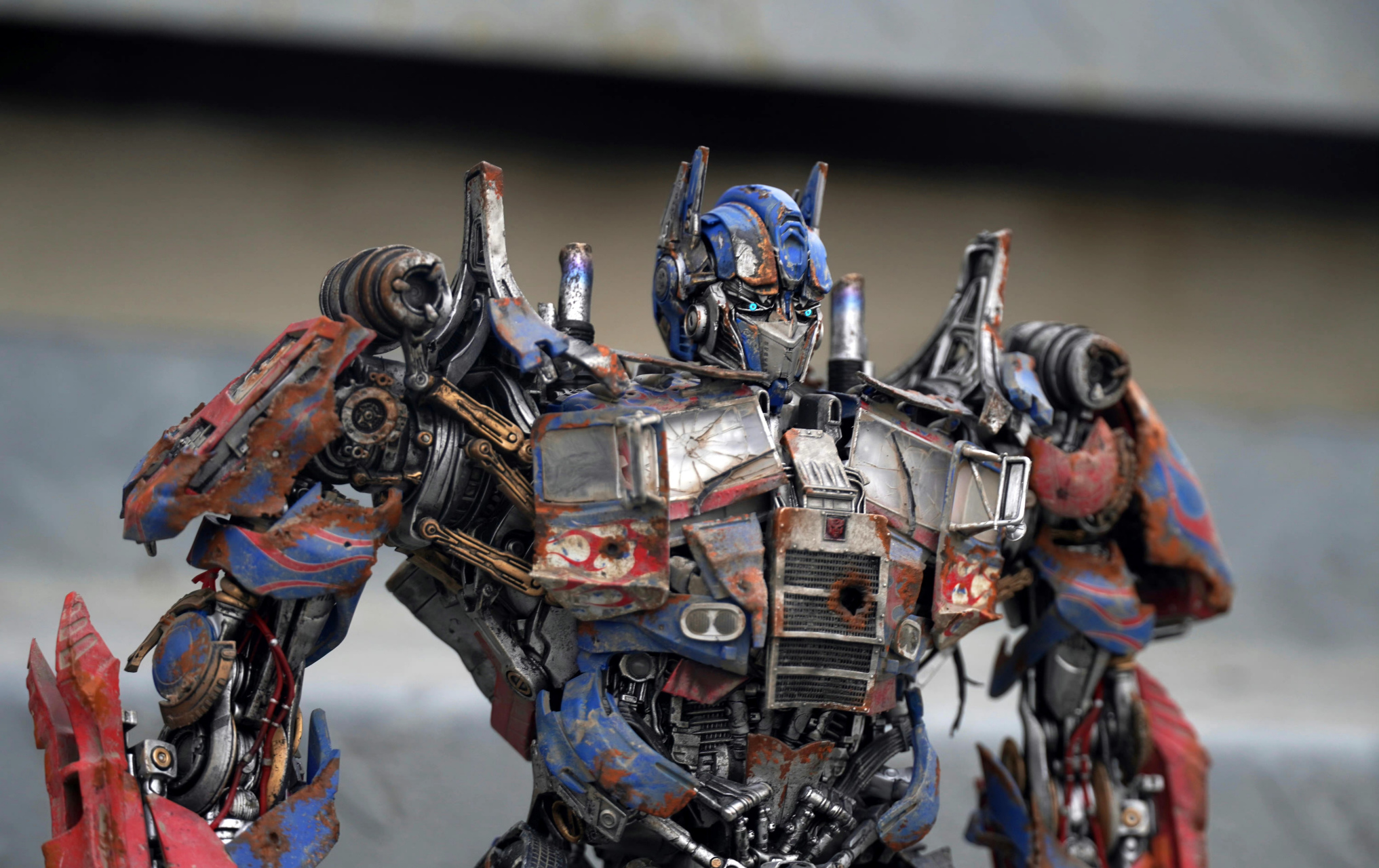 模型欣赏:极创工作室 变形金刚4 隐匿模式擎天柱.