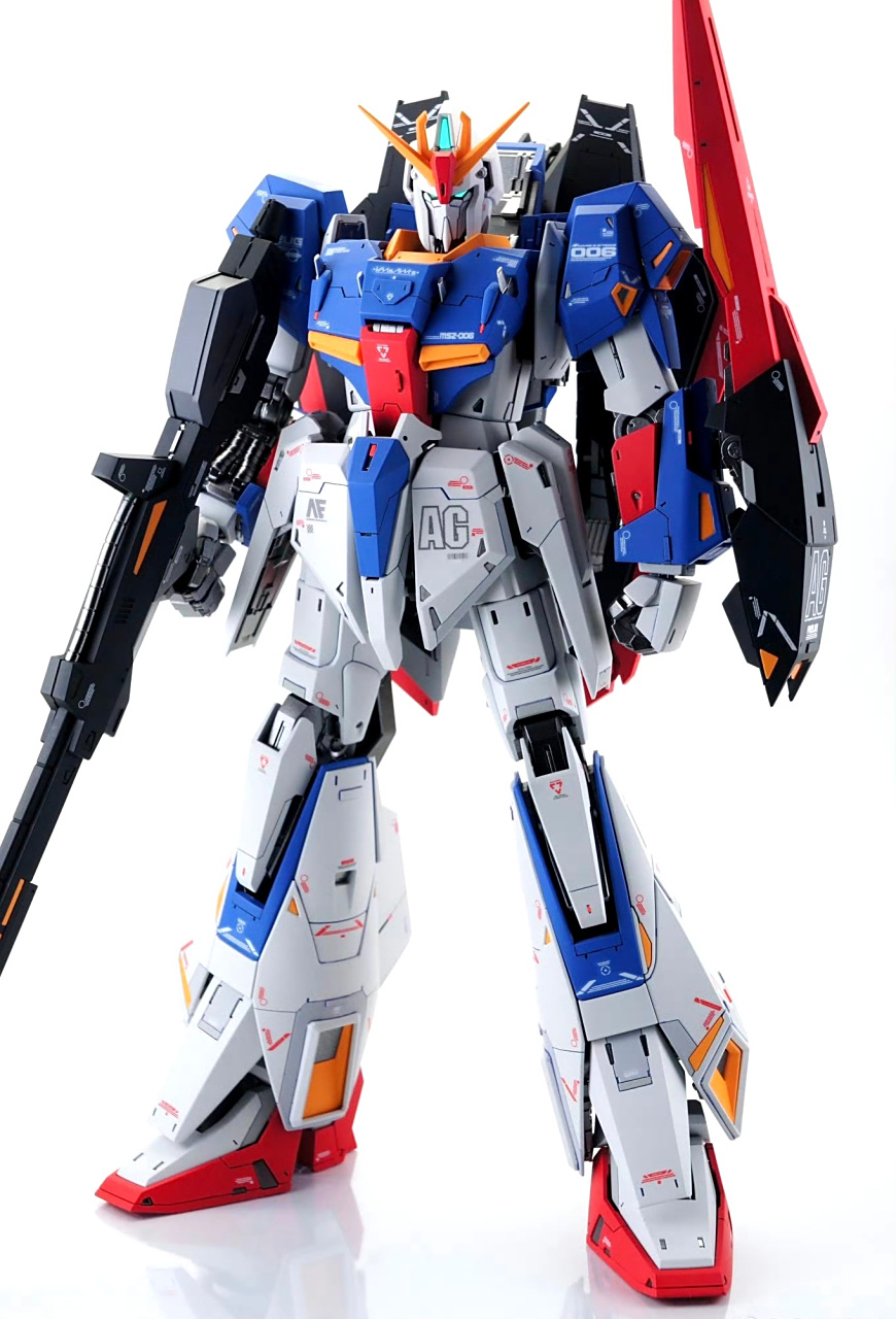 模型欣赏:机动战士高达z mg z高达ver.ka,by inobeta.