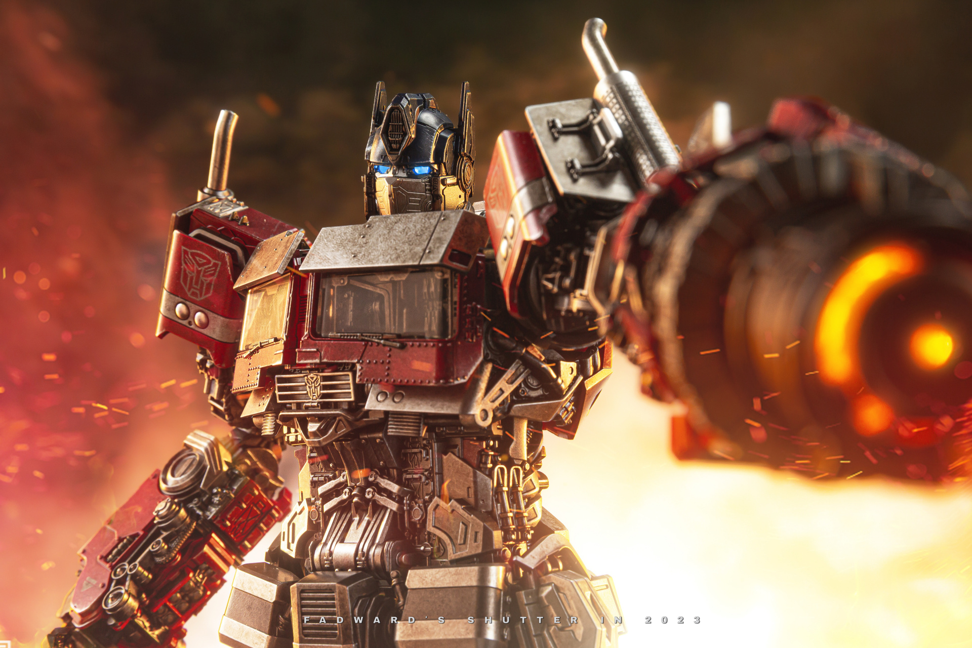 模型欣赏:threezero dlx 变形金刚 超能勇士崛起 擎天柱,by 费德华.