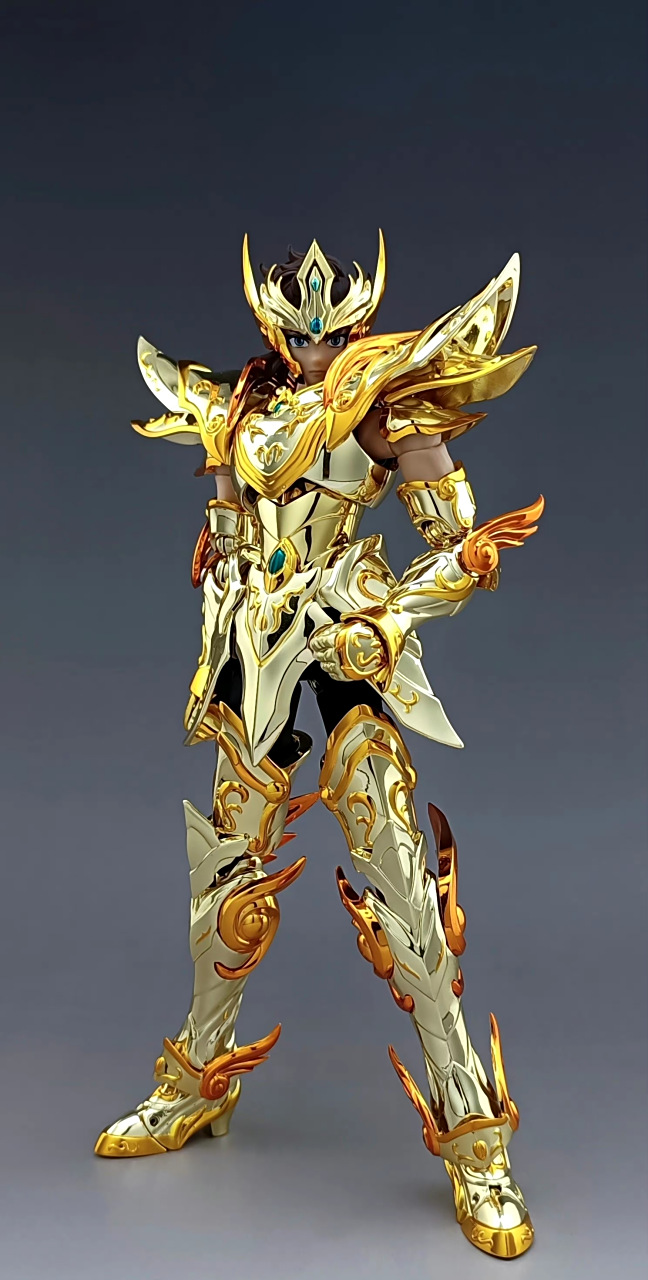 模型欣赏:toy point 圣斗士星矢 魔改人马座黄金圣衣,by 新圣衣控.