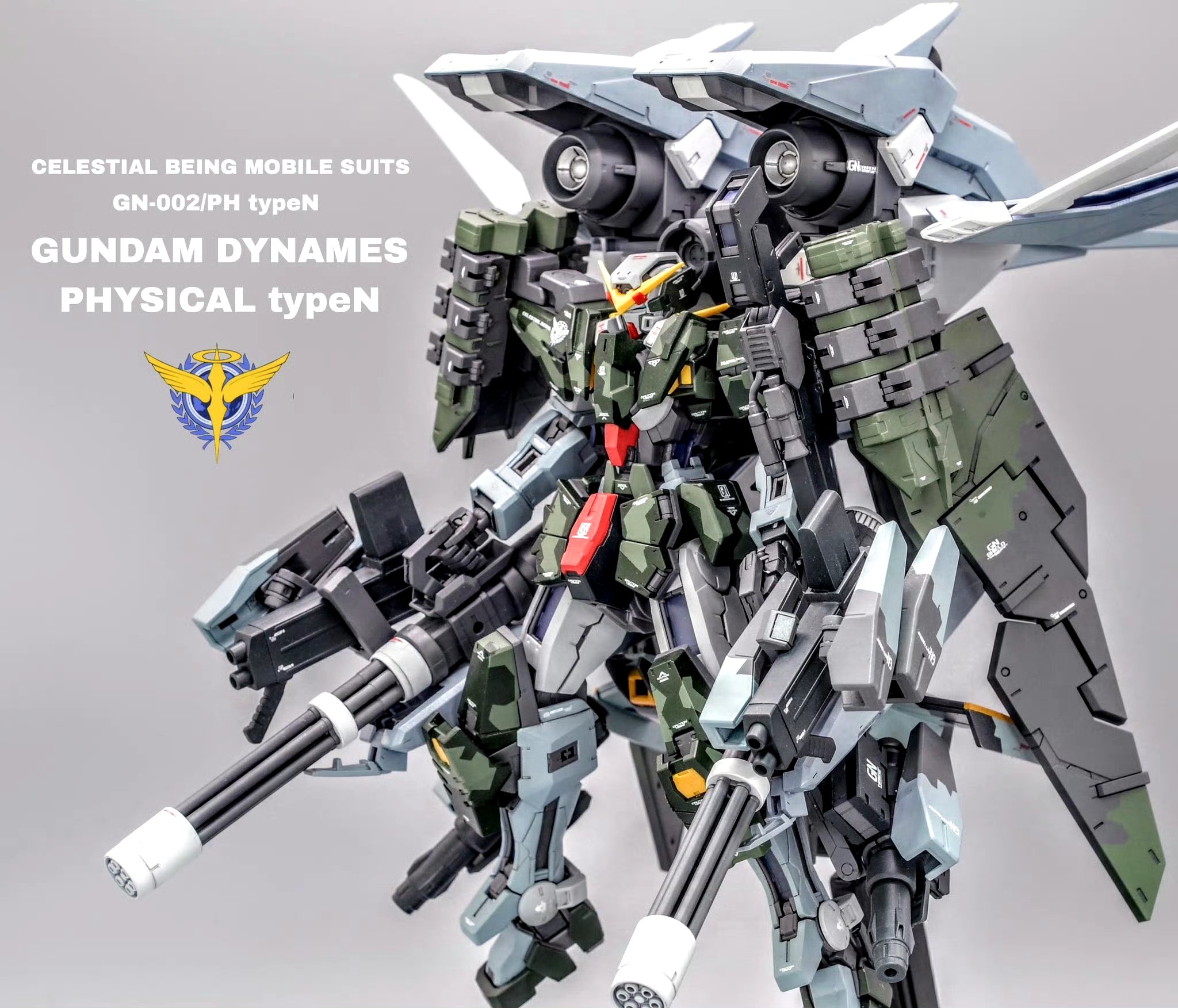 模型欣赏:模型师morish制作的物理型力天使高达type n