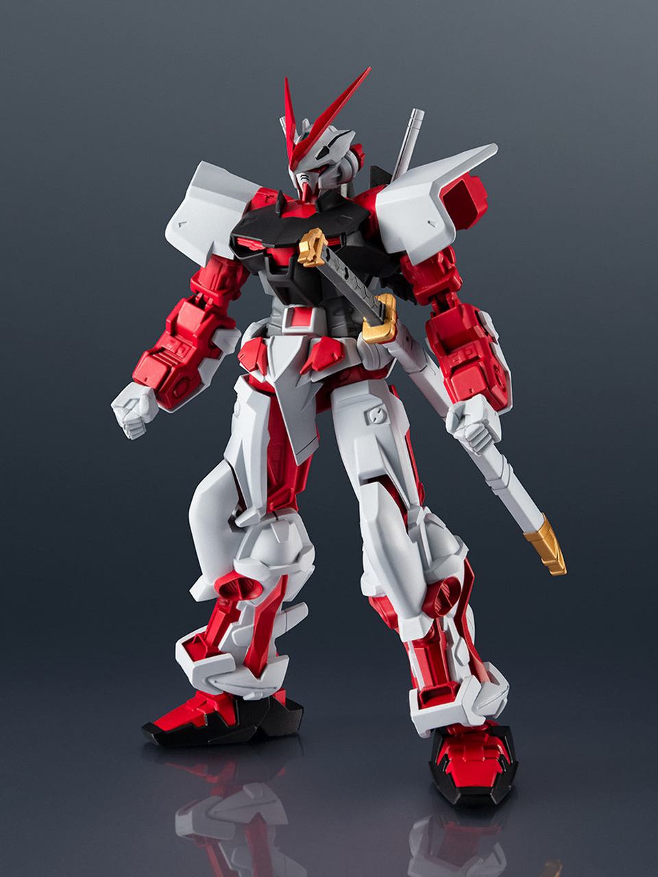 模型欣赏:gundam universe mbf-p02 异端高达红色机,该机是奥布量产