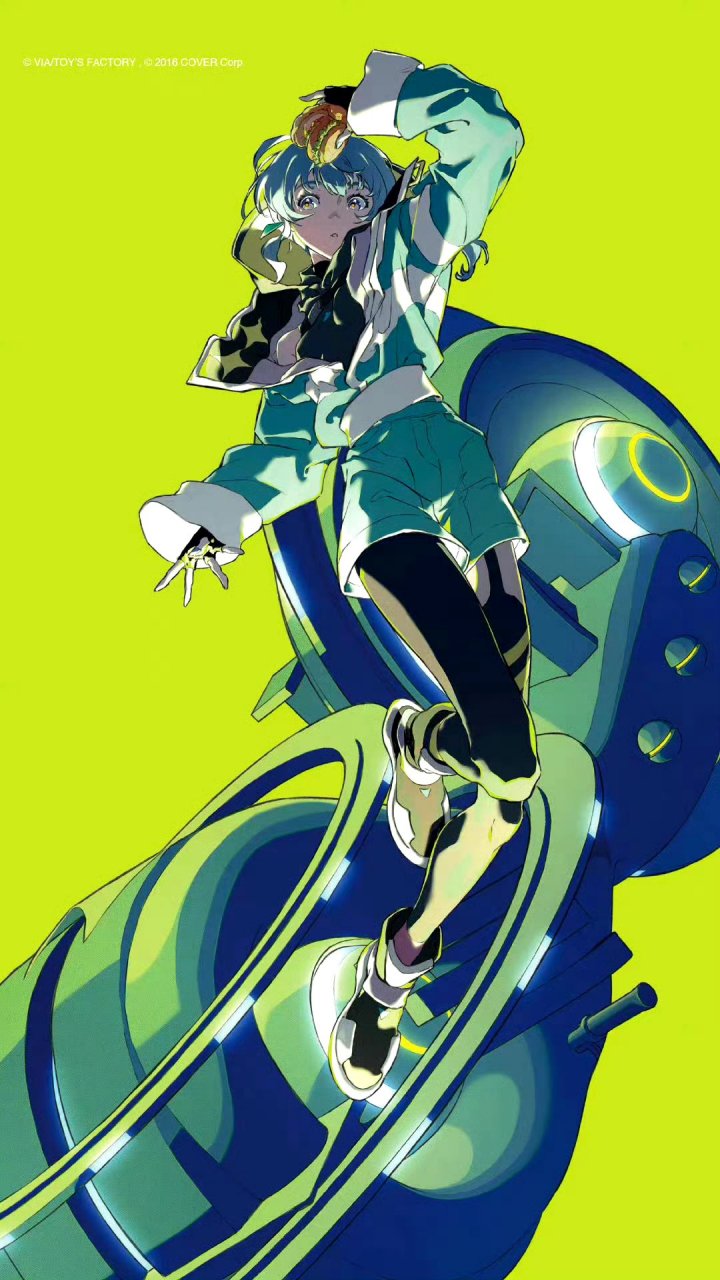 画师solani动漫角色插画欣赏,画风华丽,人物动态感十足.