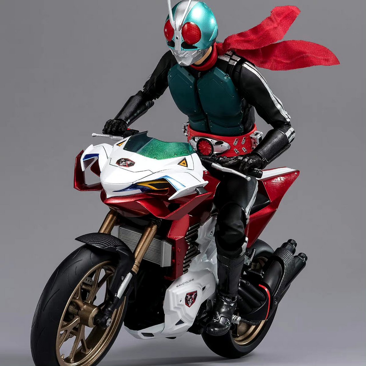 h.figuarts 《新·假面骑士》新旋风号.#动漫# #模型# #假面骑士