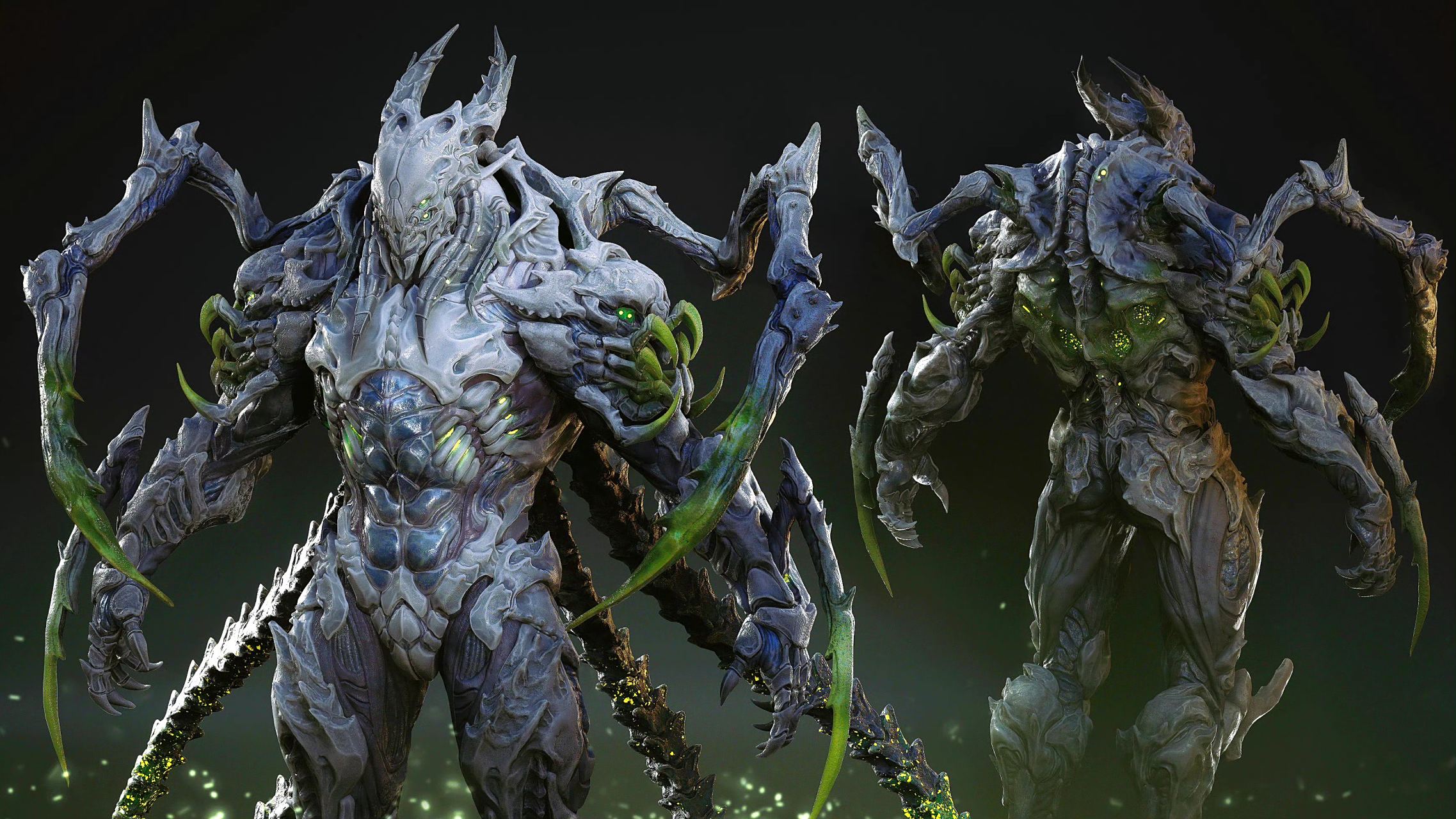 建模欣赏:生化装甲骑士,参考原画tooth611,建模师bento ribeiro.