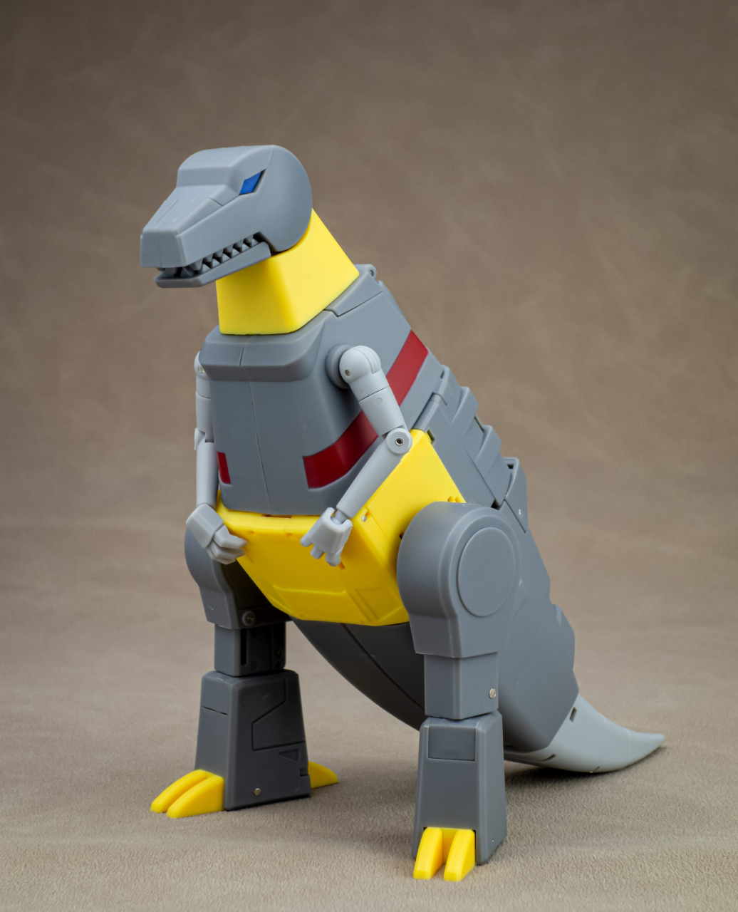 模型欣赏:魔方 ms-toys 变形金刚 机器恐龙 钢锁,角色出自同名动画,由