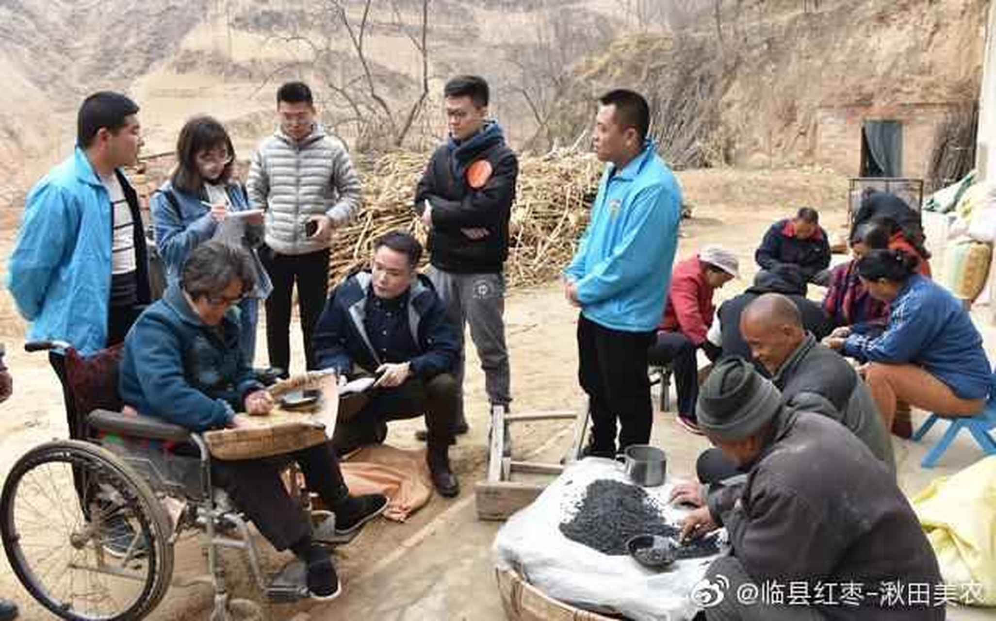 做电商敲开临县贫困户康旭平的"幸福门"