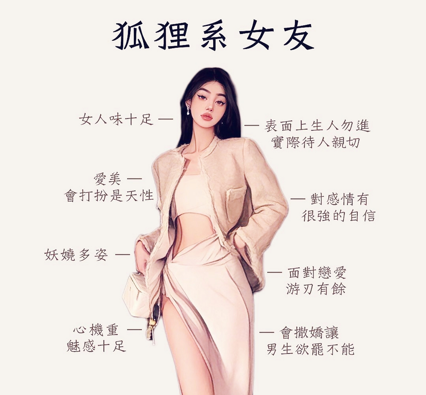 狐狸系女友都有哪些表现!