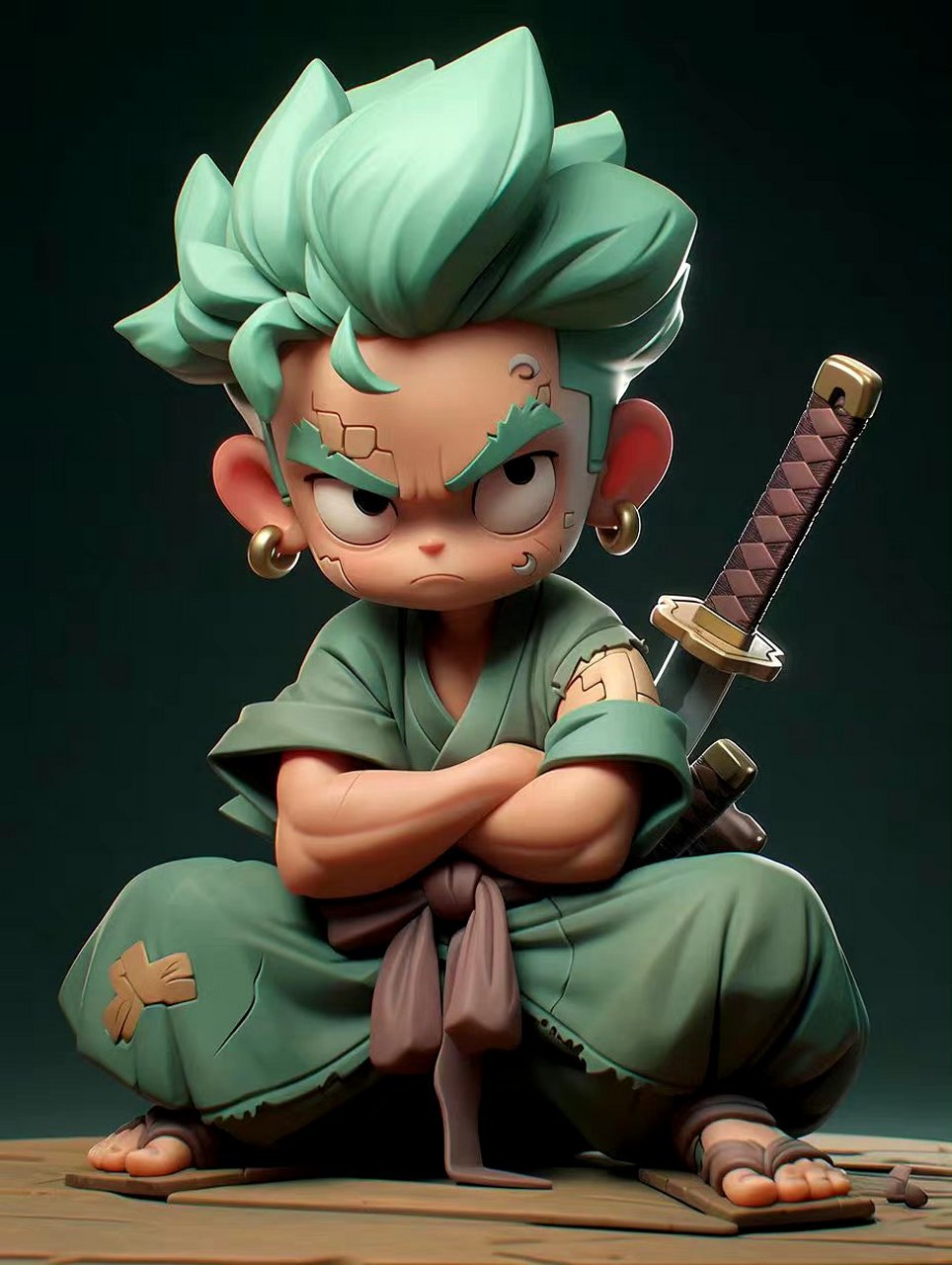 海贼王# 三刀流索隆