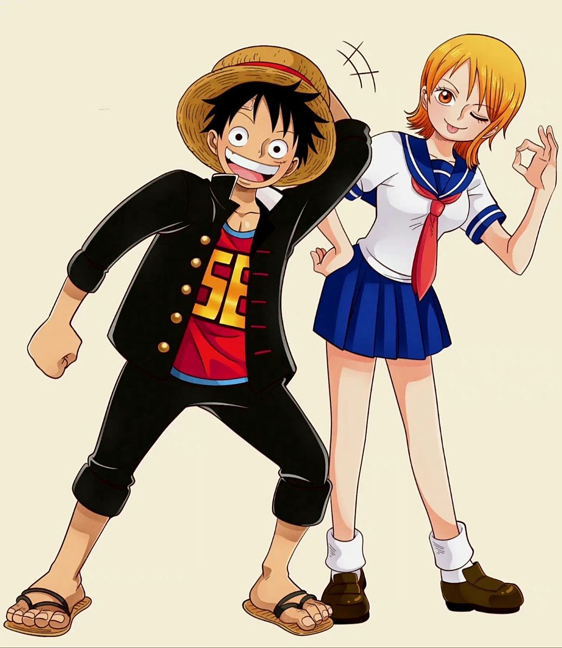 海贼王# 可爱的乌塔,路飞和娜美,又要到了草帽生日的日子了