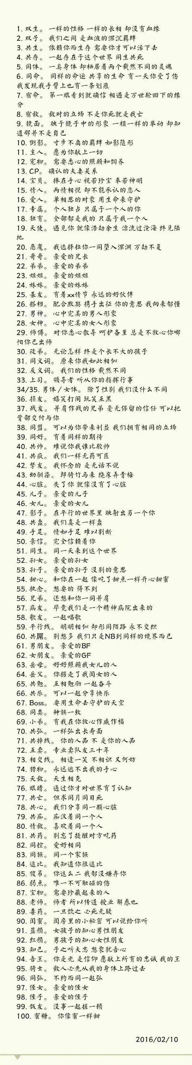处关系#  想找哥哥,弟弟,基友,闺蜜,蓝颜,死党[滑稽]