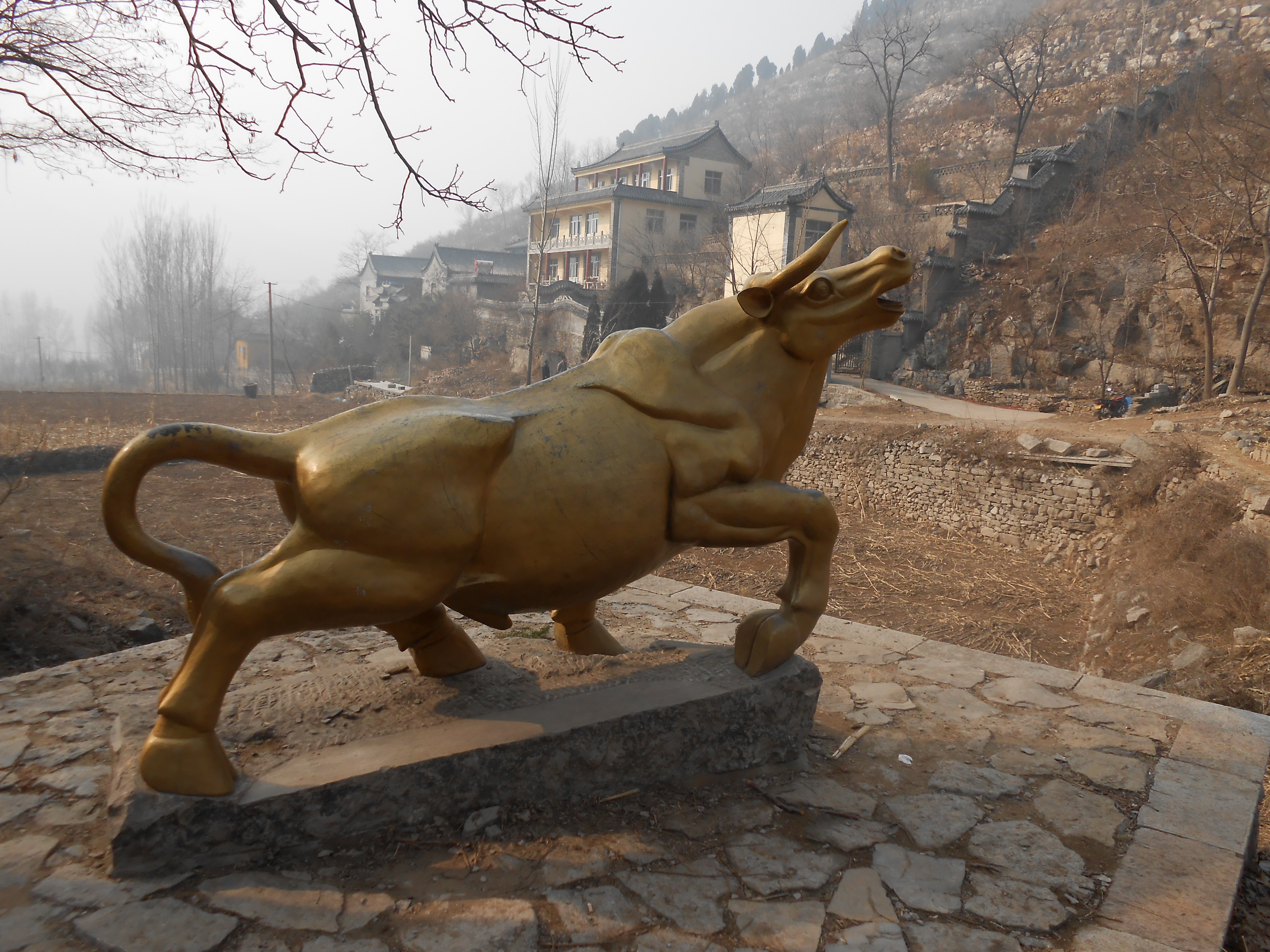 山东淄博金牛山 金牛山位于博山城东南,呈东西走向,海拔543米,因神话