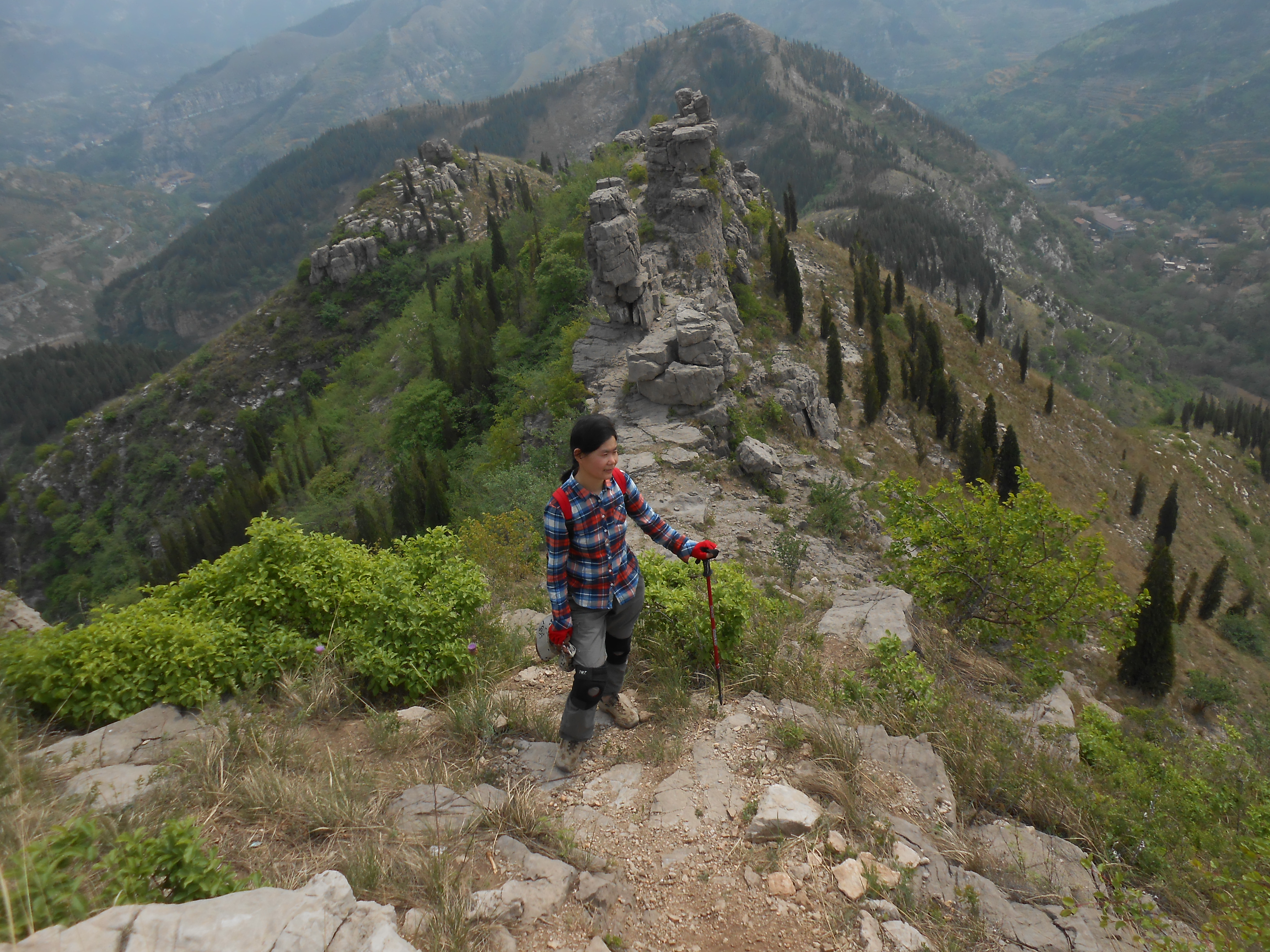 翻山越岭 山东淄博博山石门的小黄山之夏,这个美丽的石门景区现在是