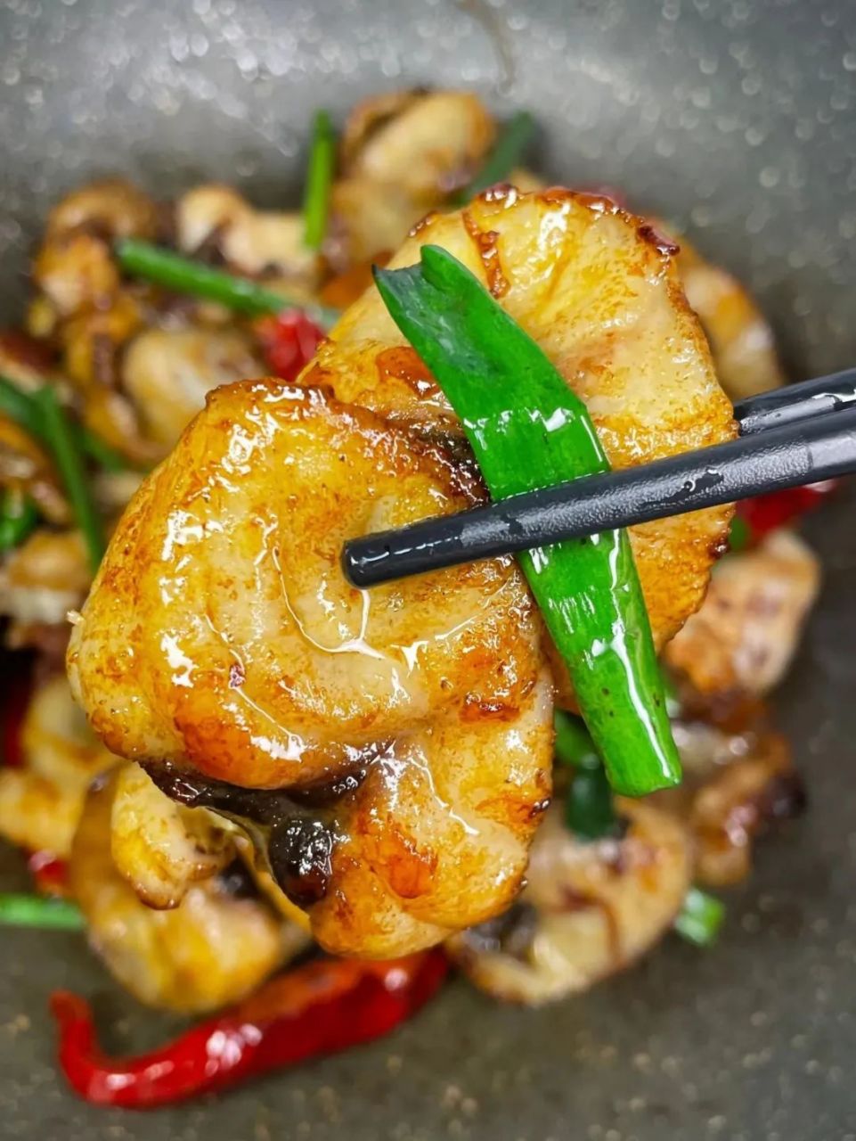 爆炒脆肉鲩,做法看图4#跨年美食旅行分享