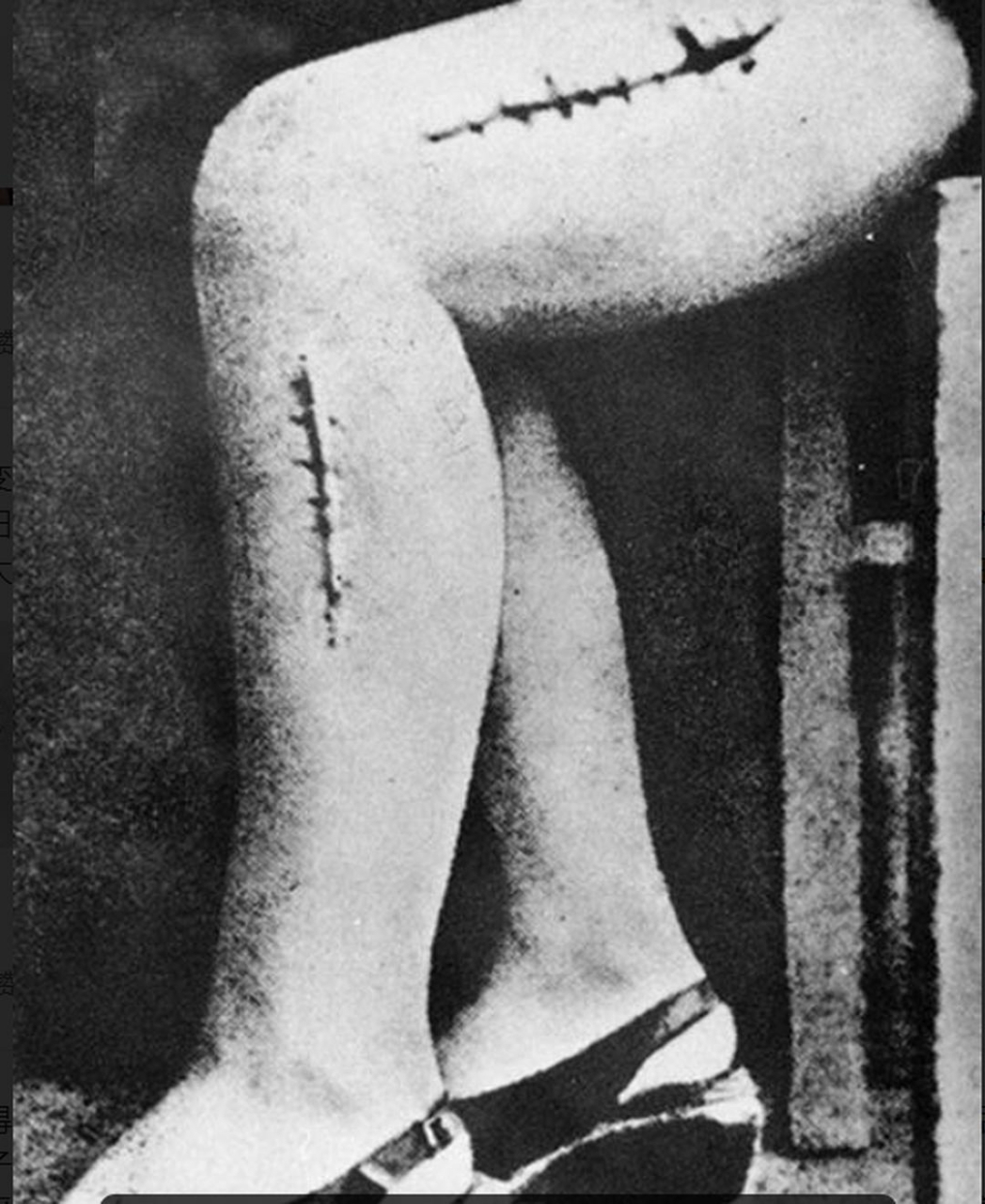 1945年,德国纳粹集中营,镜头中的女子是在集中营中幸存者之一.